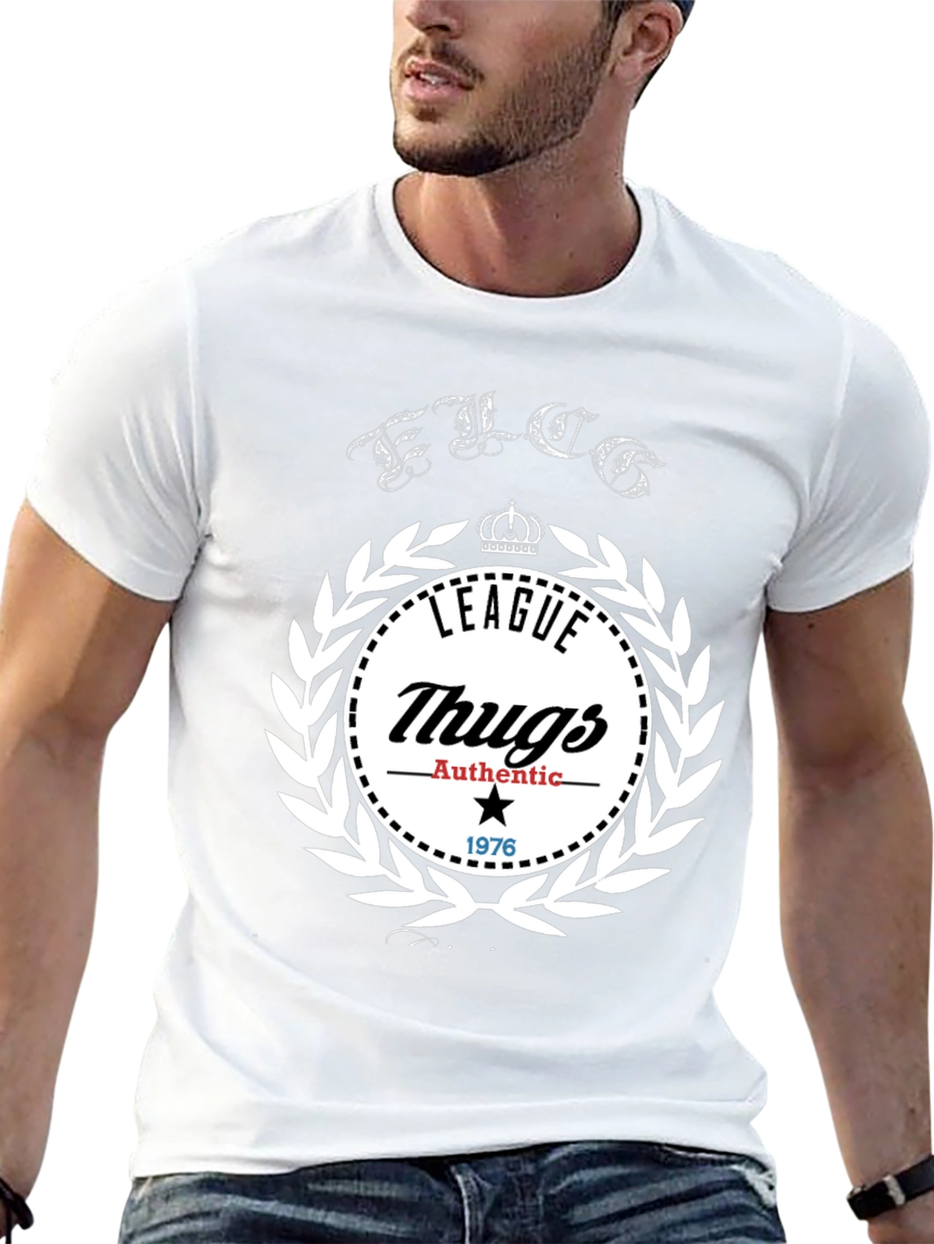 League Thugs Authentic 1976 Black T-Shirt
