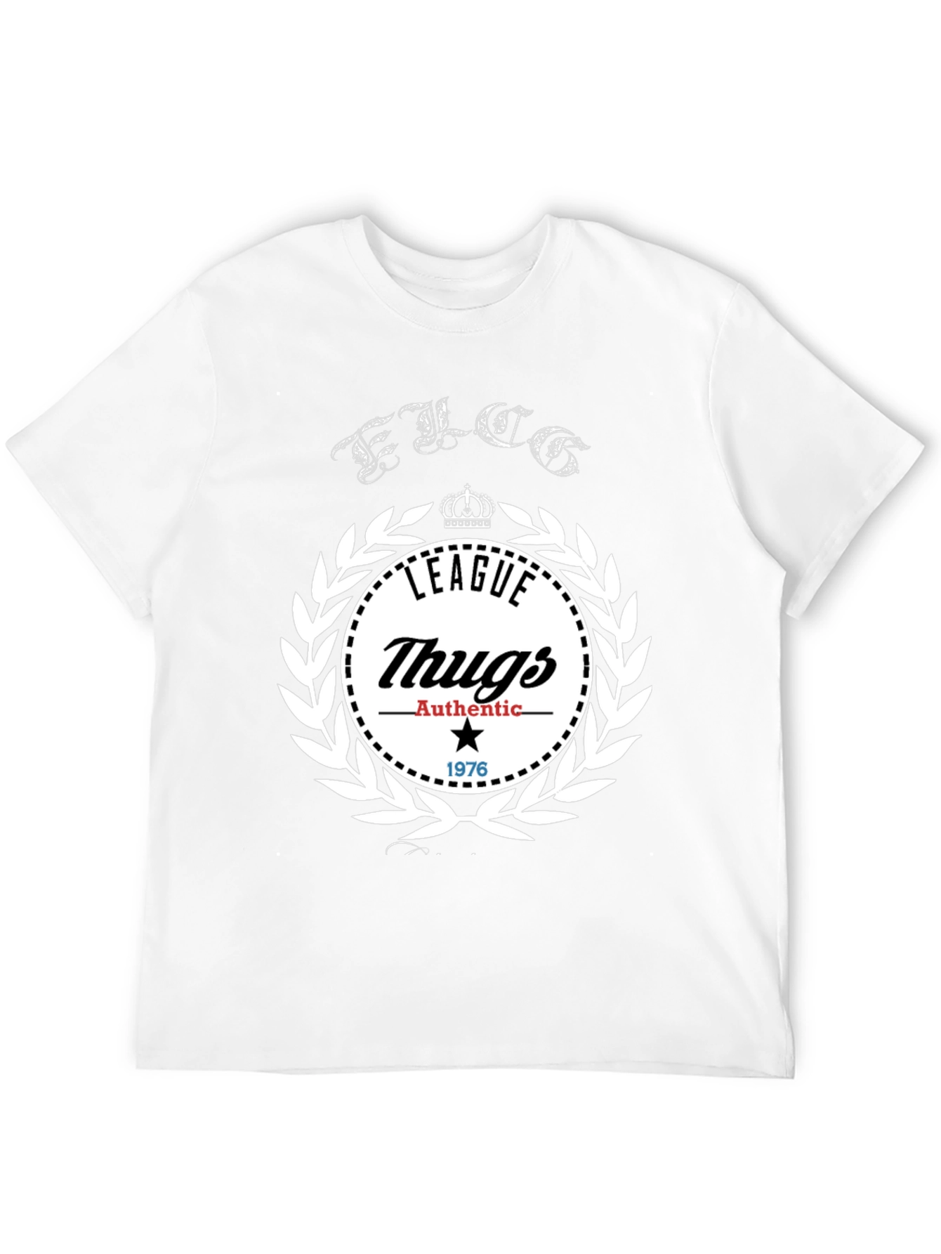 League Thugs Authentic 1976 Black T-Shirt