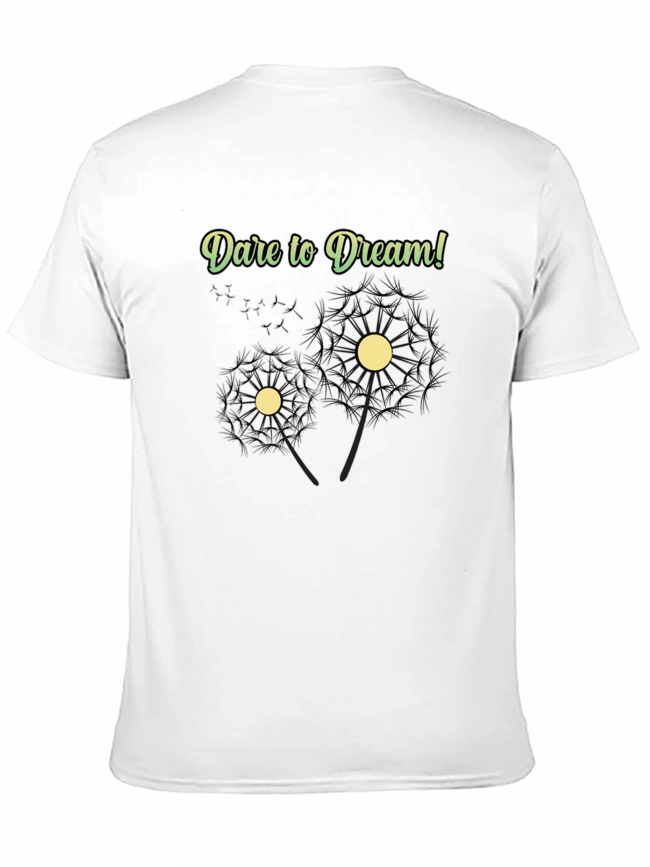 Dare to Dream Graphic Tee - Black