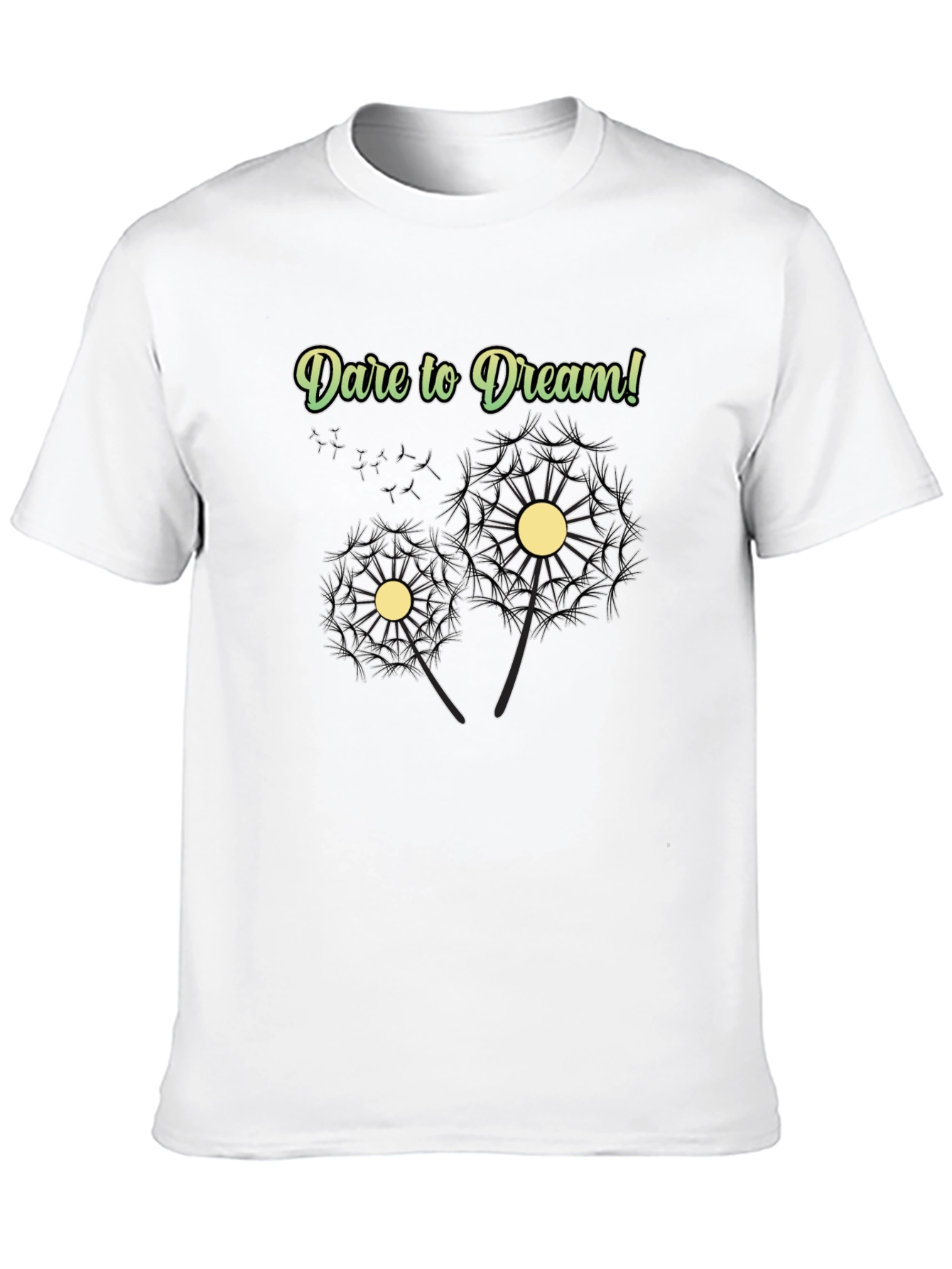 Dare to Dream Graphic Tee - Black