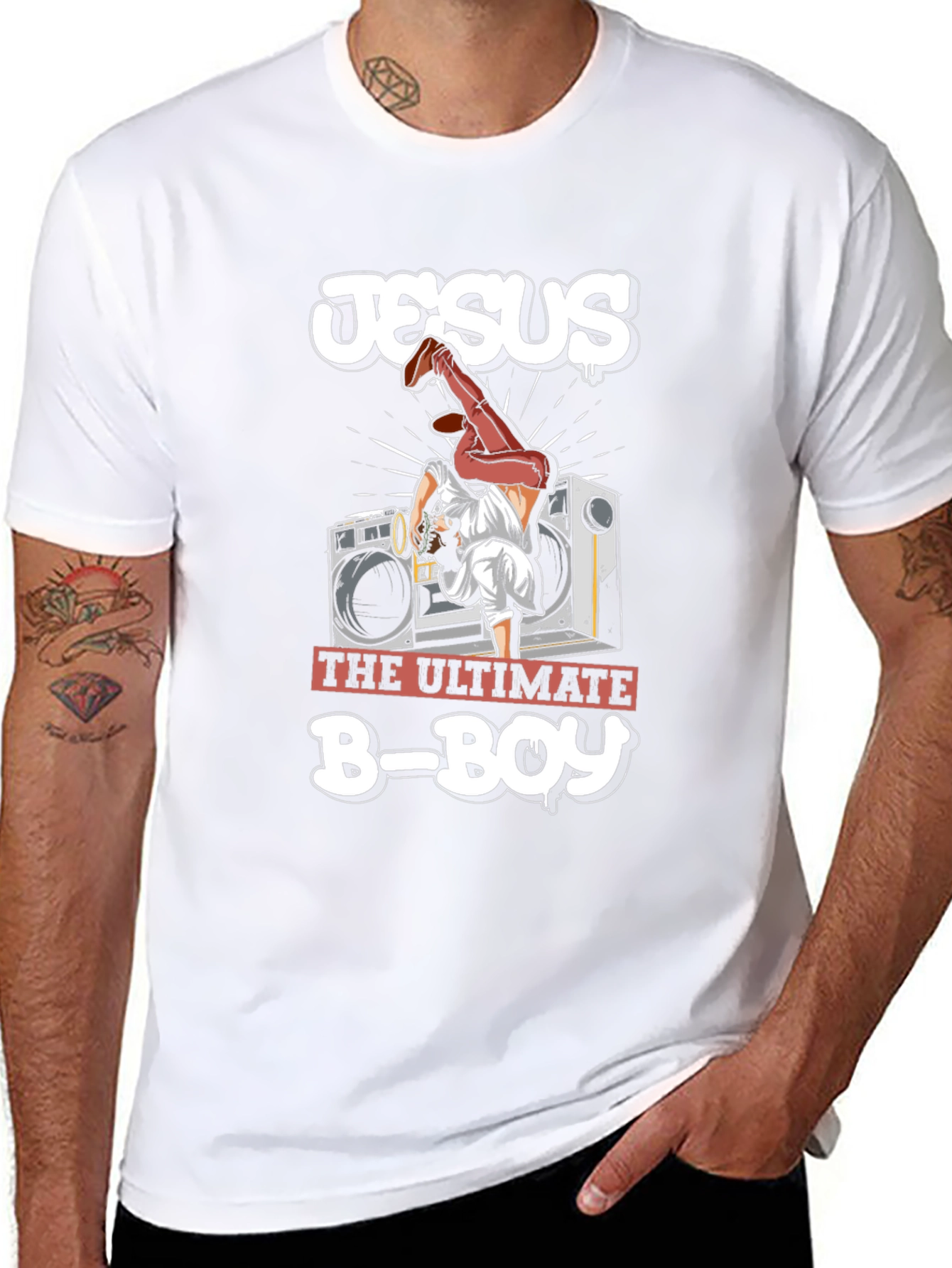 Jesus The Ultimate B-Boy Graphic T-Shirt