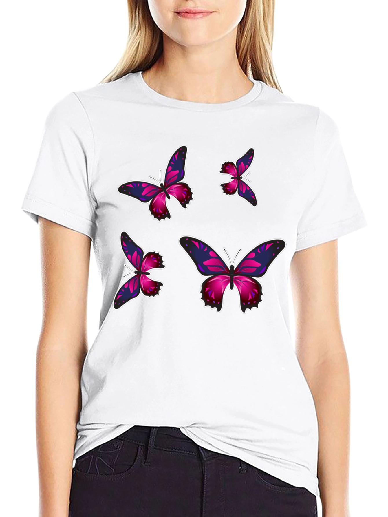 Butterfly Graphic T-Shirt