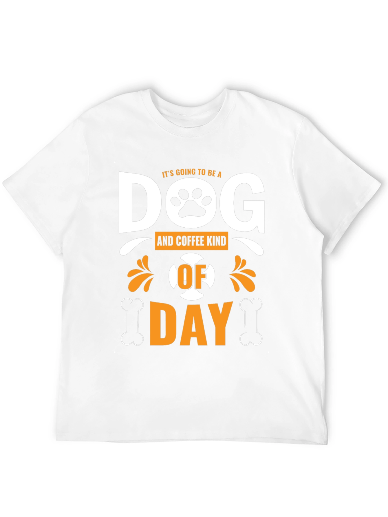 Dog & Coffee Kind of Day Graphic T-Shirt