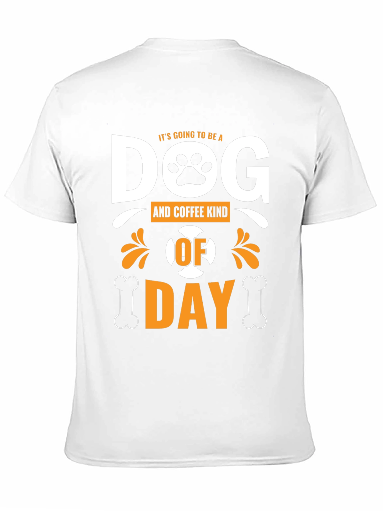 Dog & Coffee Kind of Day Graphic T-Shirt