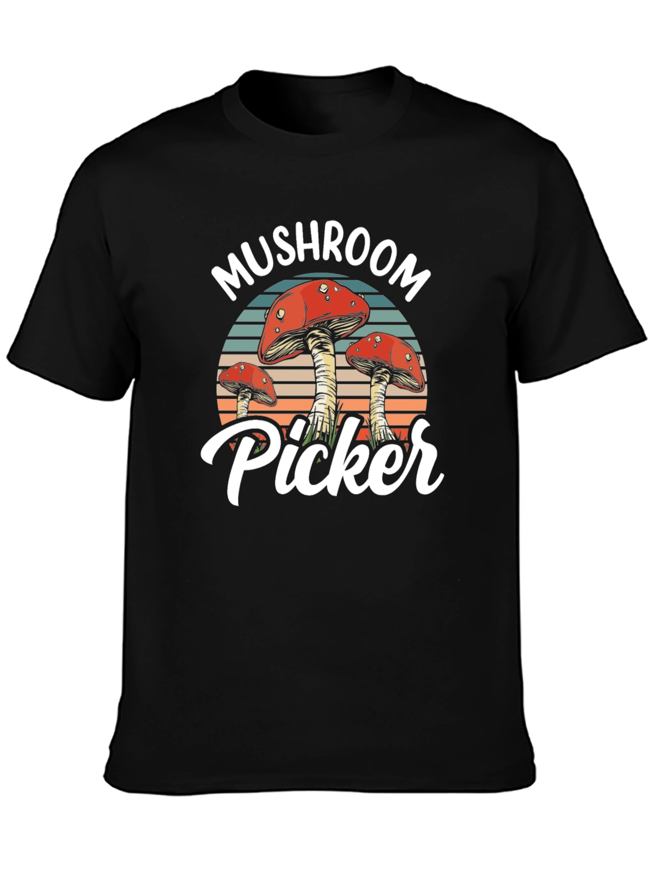 Mushroom Picker Graphic T-Shirt