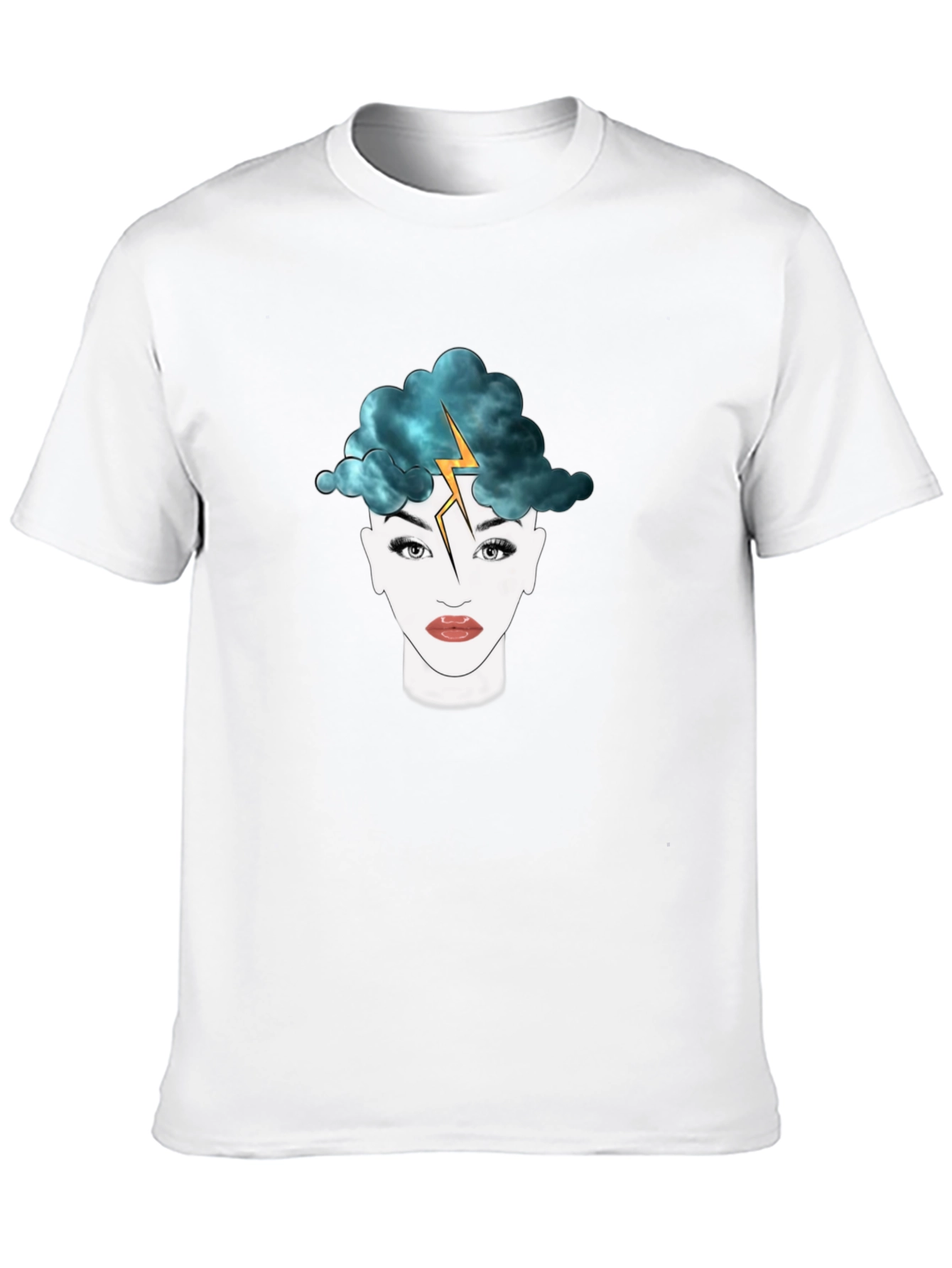 Stormy Mind T-Shirt - Unique Graphic Tee
