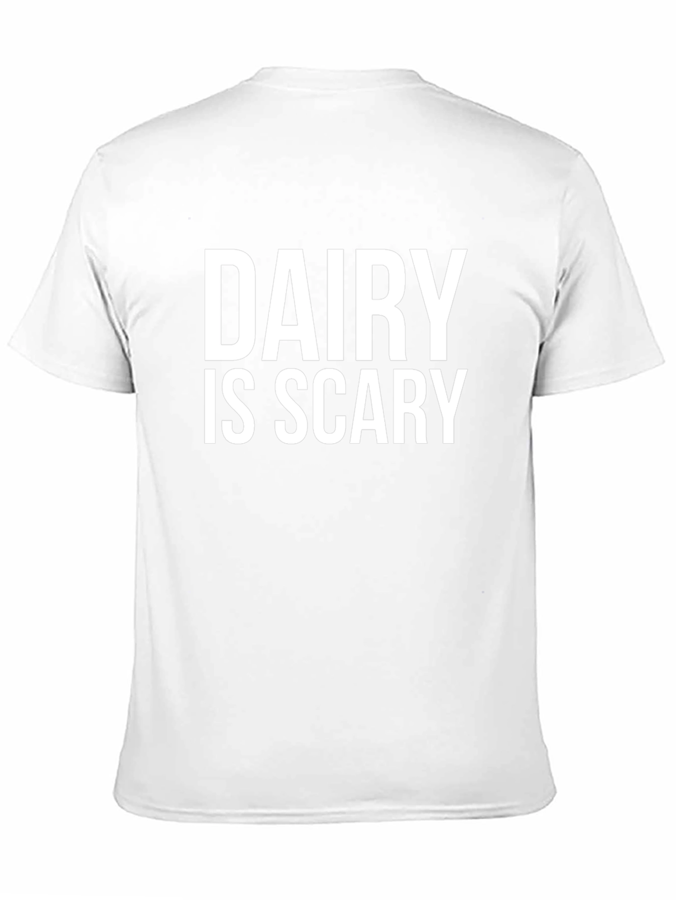 Dairy is Scary Black Graphic Tee