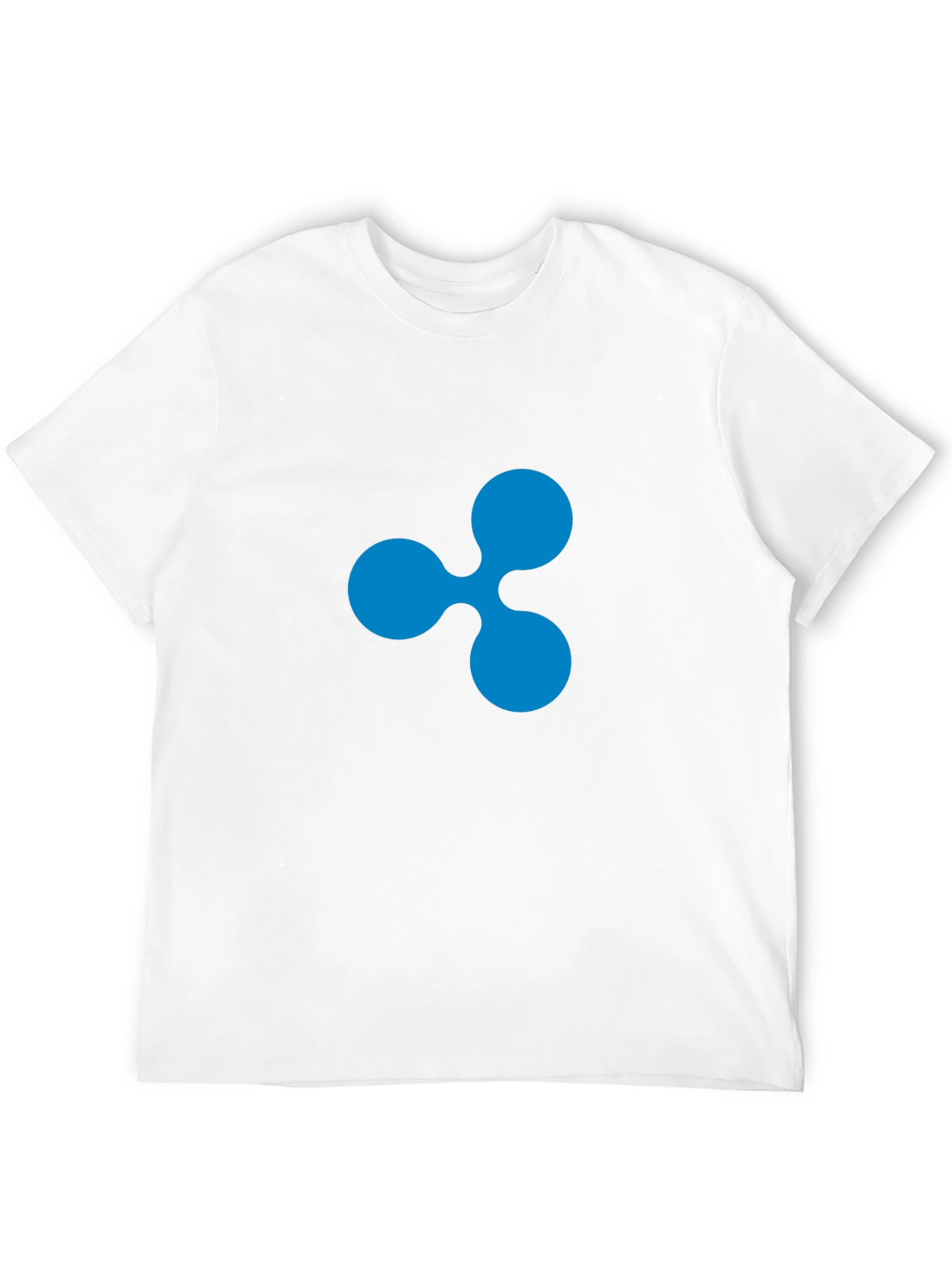 Ripple Crypto Black T-Shirt - Modern Casual Wear