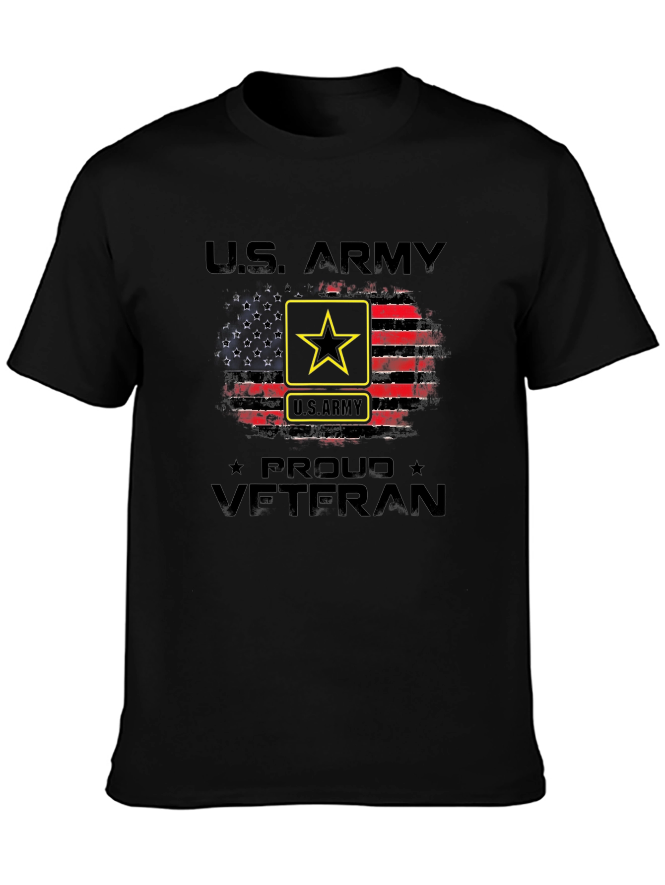 U.S. Army Proud Veteran Graphic T-Shirt