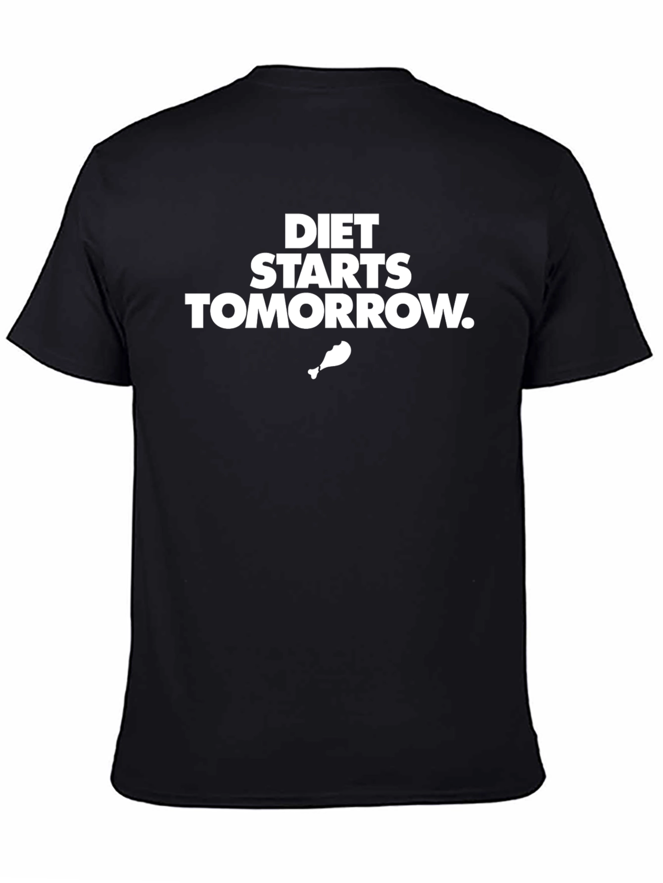 Diet Starts Tomorrow T-Shirt - Funny Foodie Tee