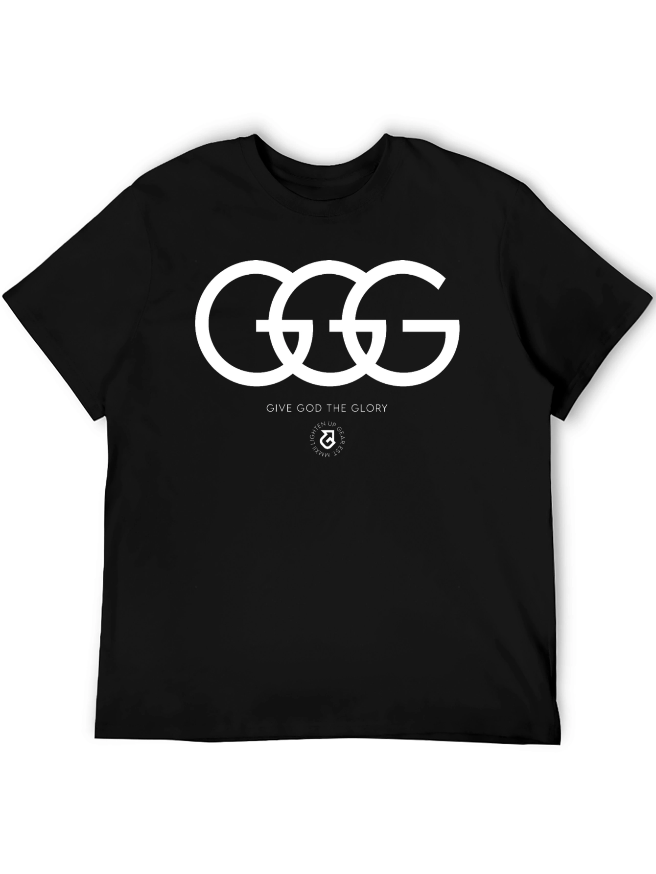 GGG Give God Glory Black Tee