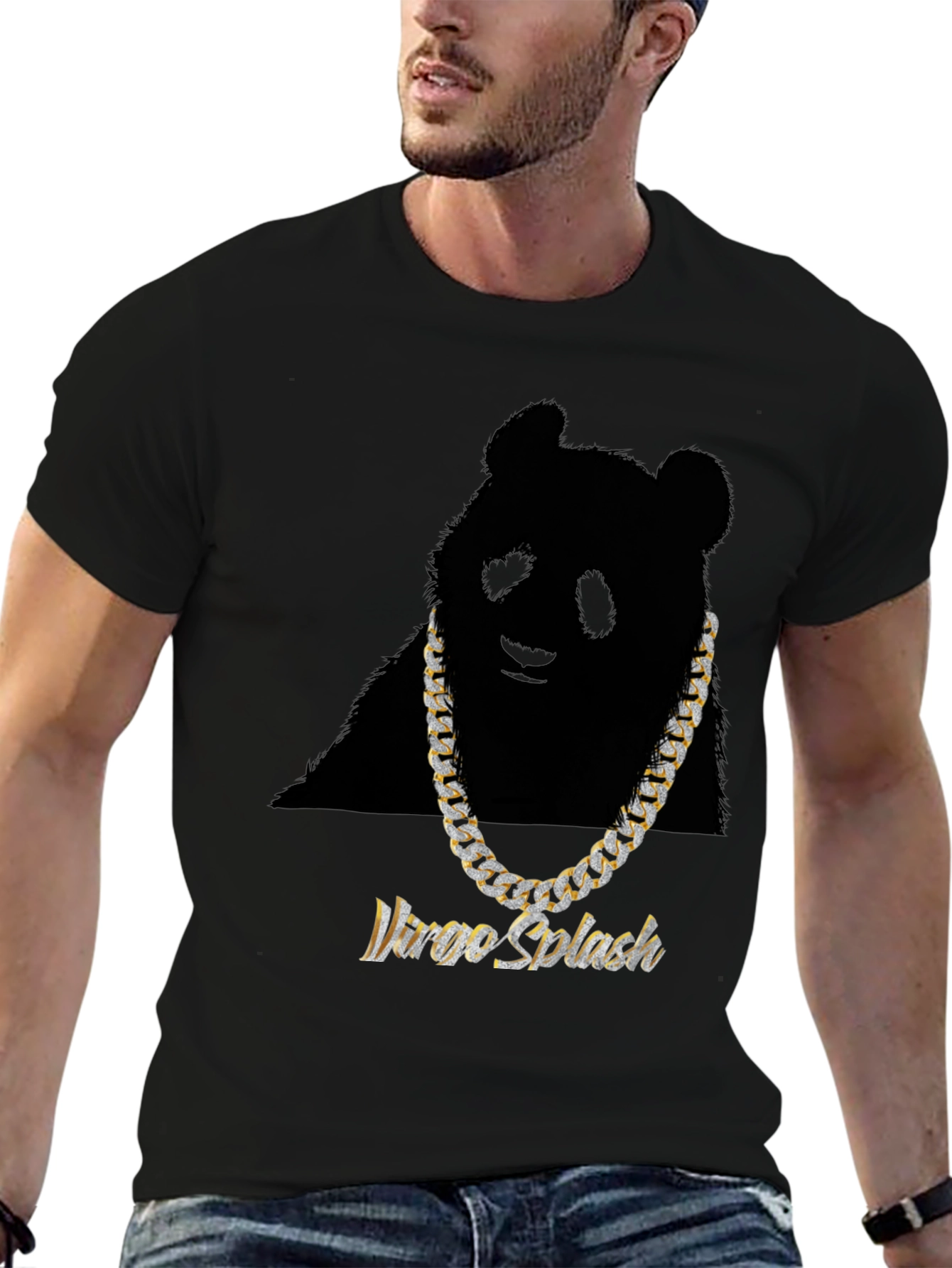 Panda Bling Graphic Tee