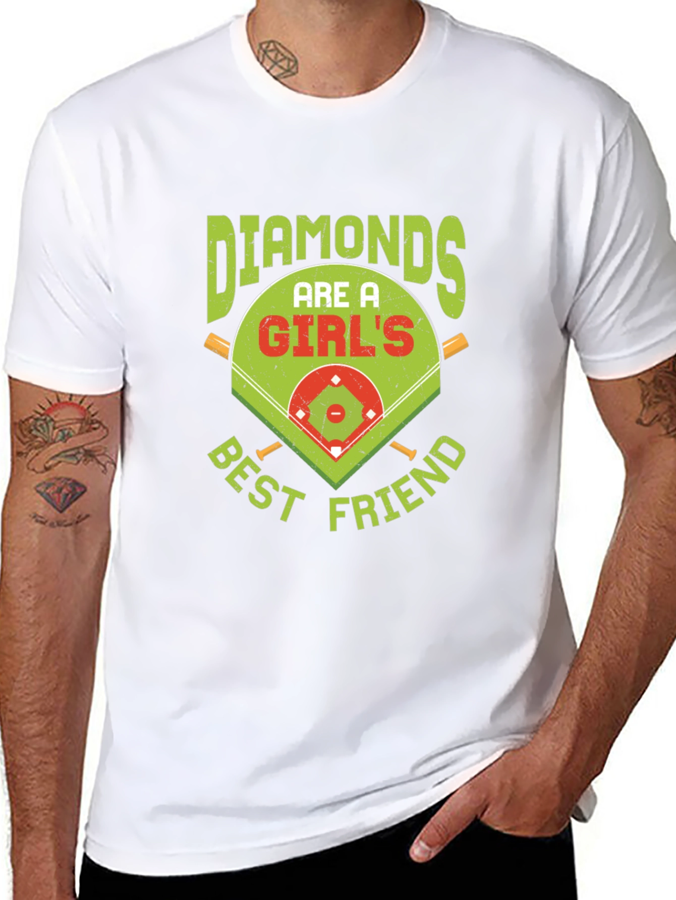 Diamonds Are A Girls Best Friend T-Shirt