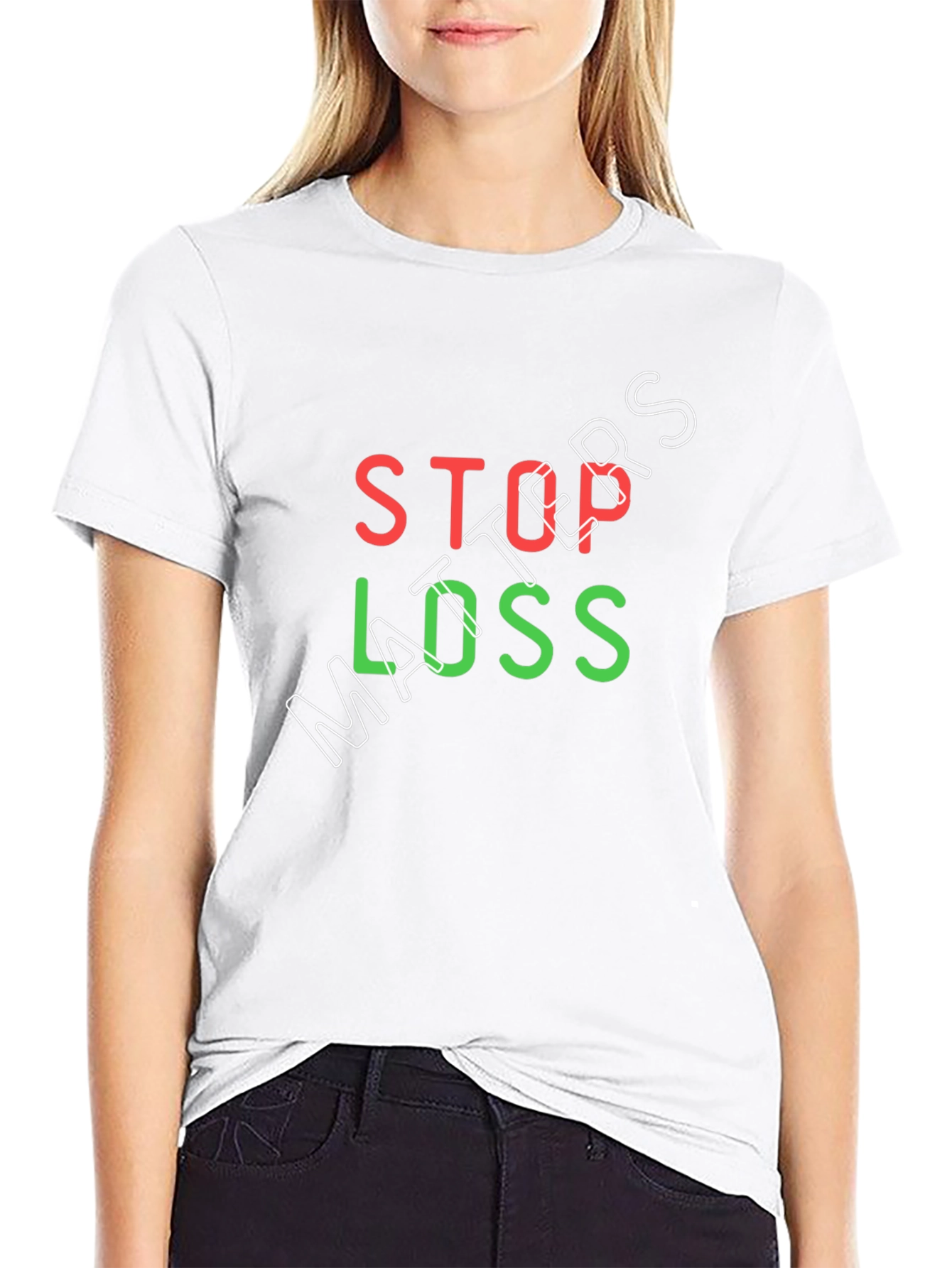Stop Loss Matters Black T-Shirt