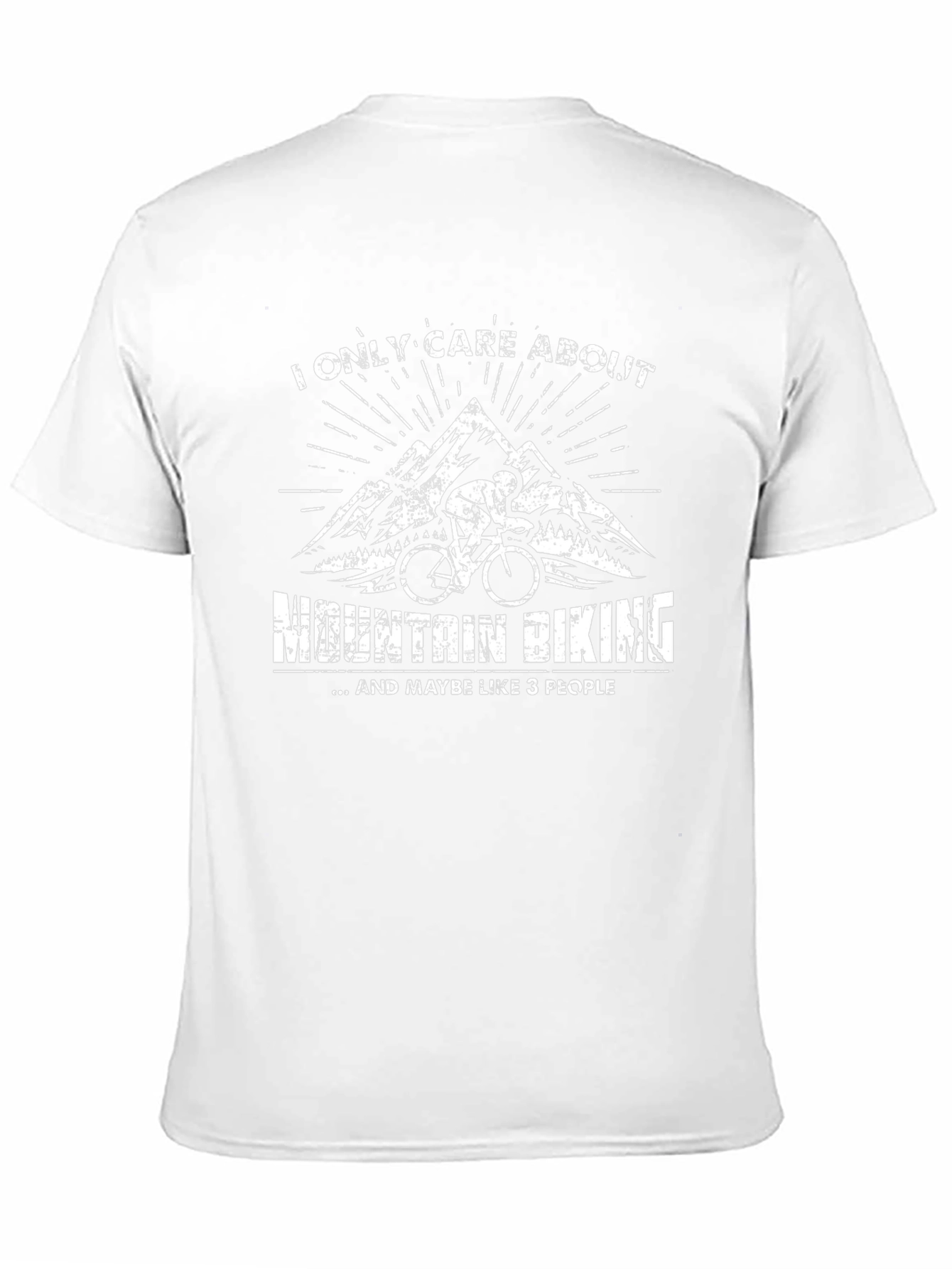 Mountain Biking Graphic Tee - I Only Care About...