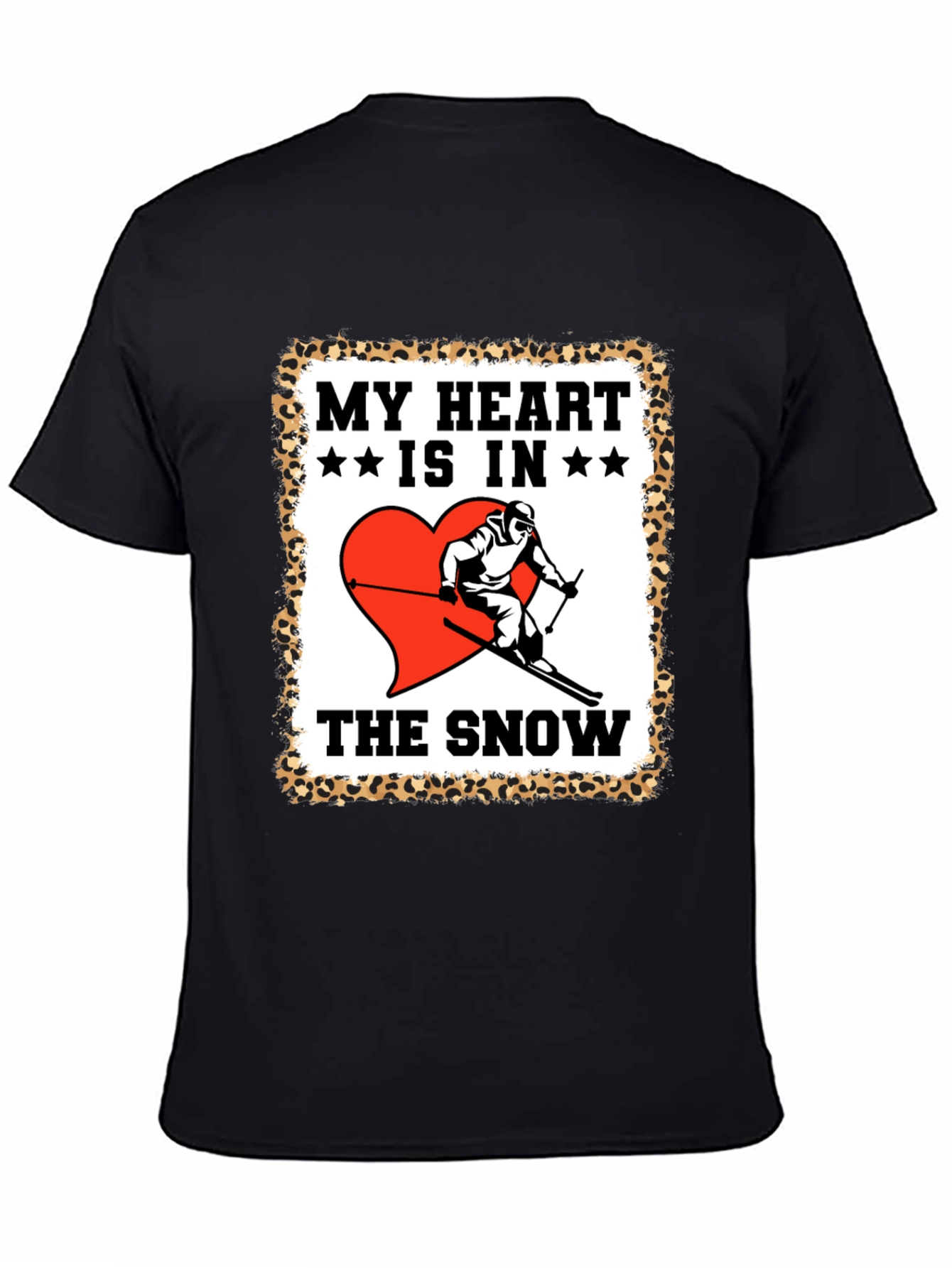 My Heart is in the Snow Graphic T-Shirt