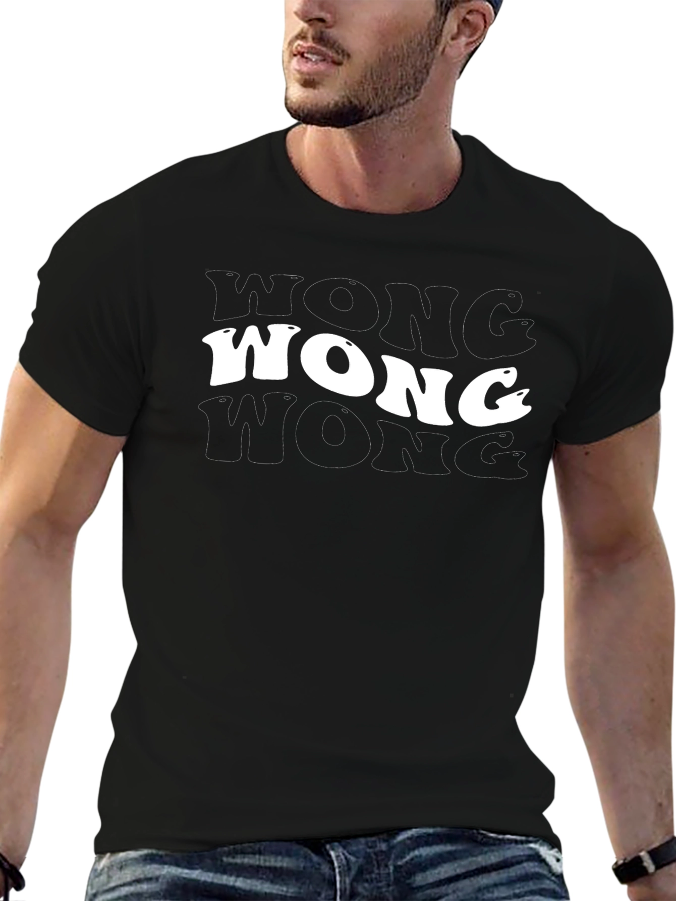 WONG Graphic T-Shirt - Retro Style Tee