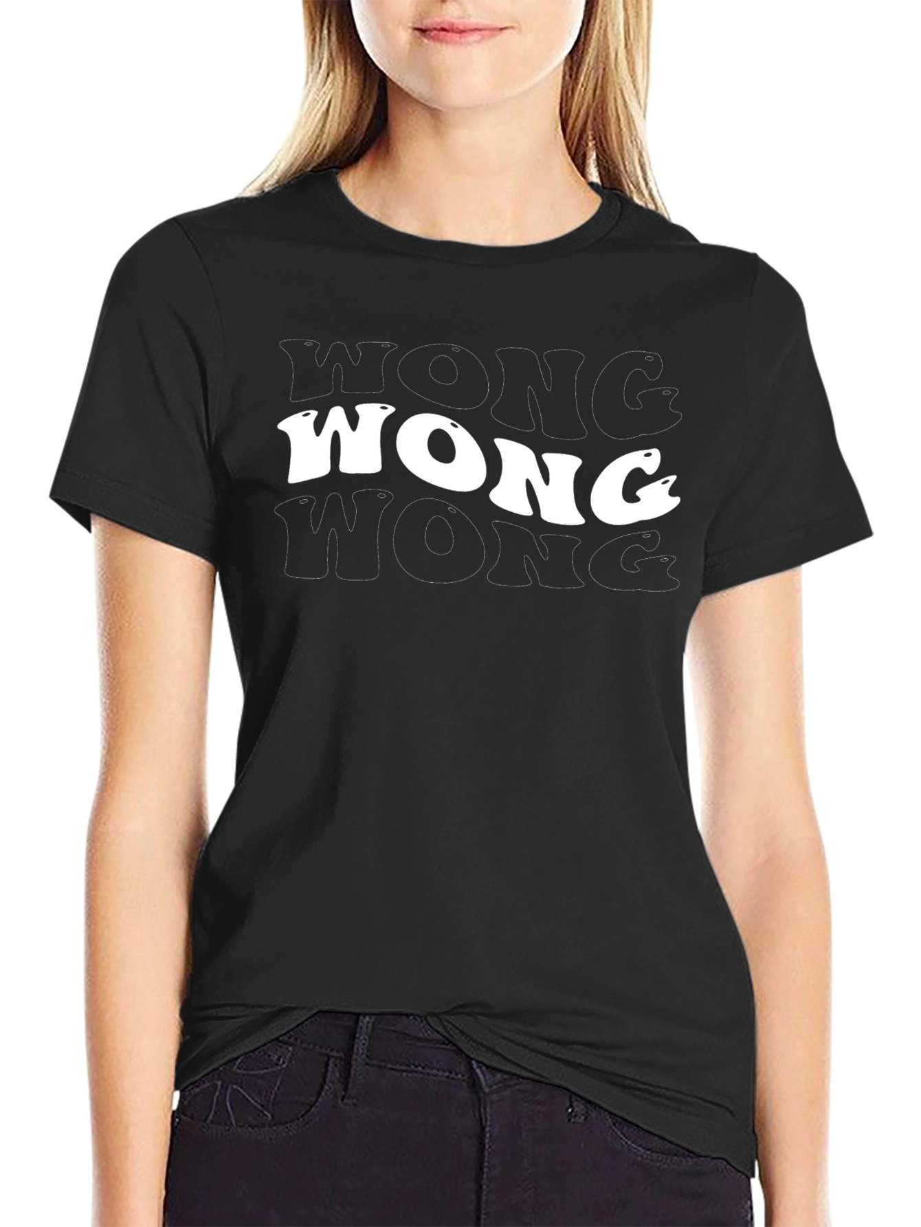 WONG Graphic T-Shirt - Retro Style Tee