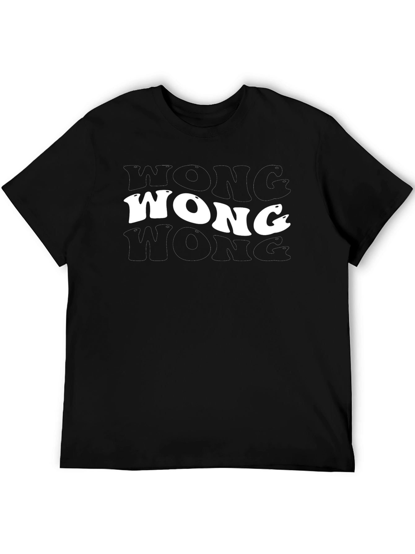 WONG Graphic T-Shirt - Retro Style Tee