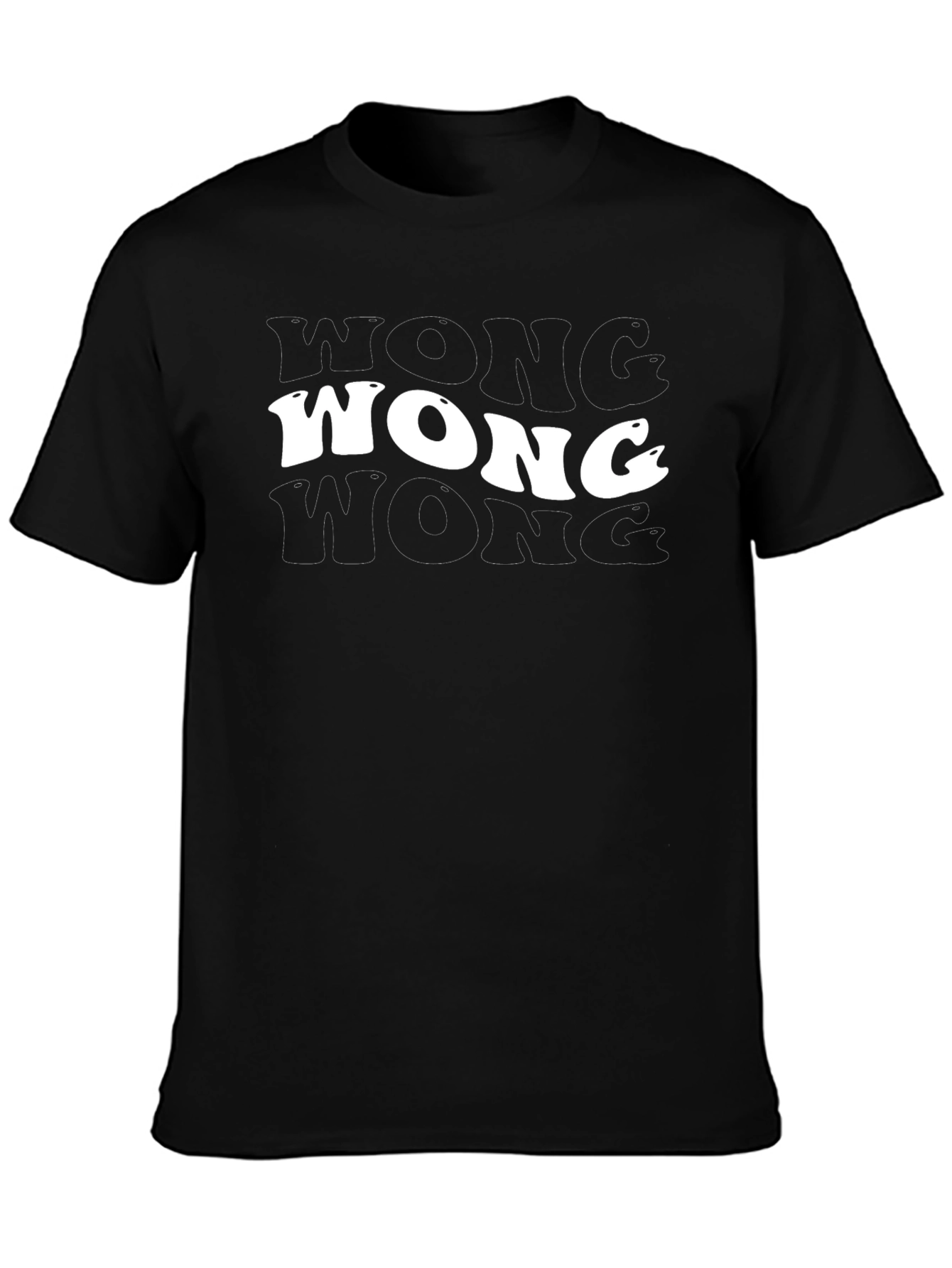 WONG Graphic T-Shirt - Retro Style Tee