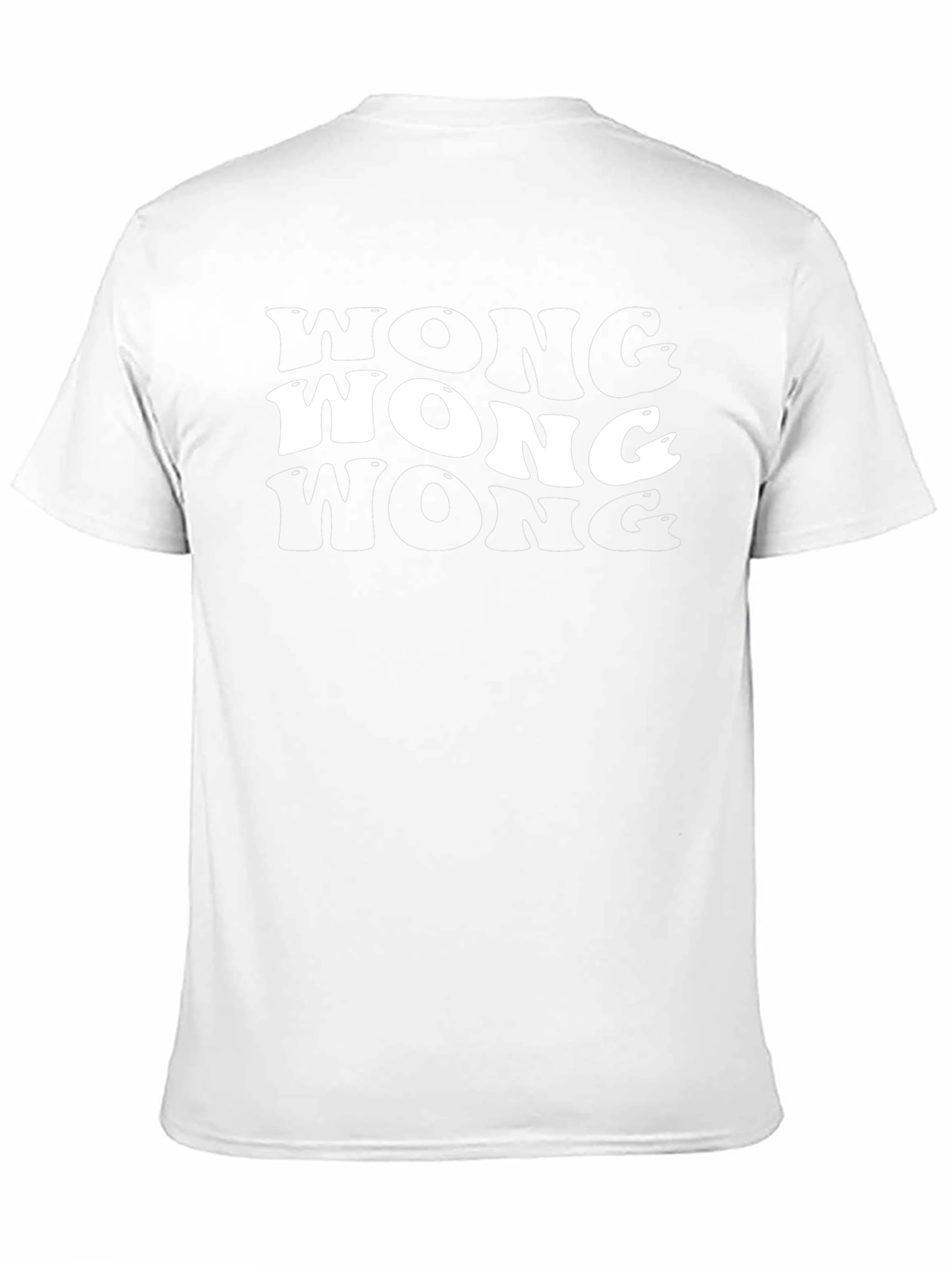 WONG Graphic T-Shirt - Retro Style Tee