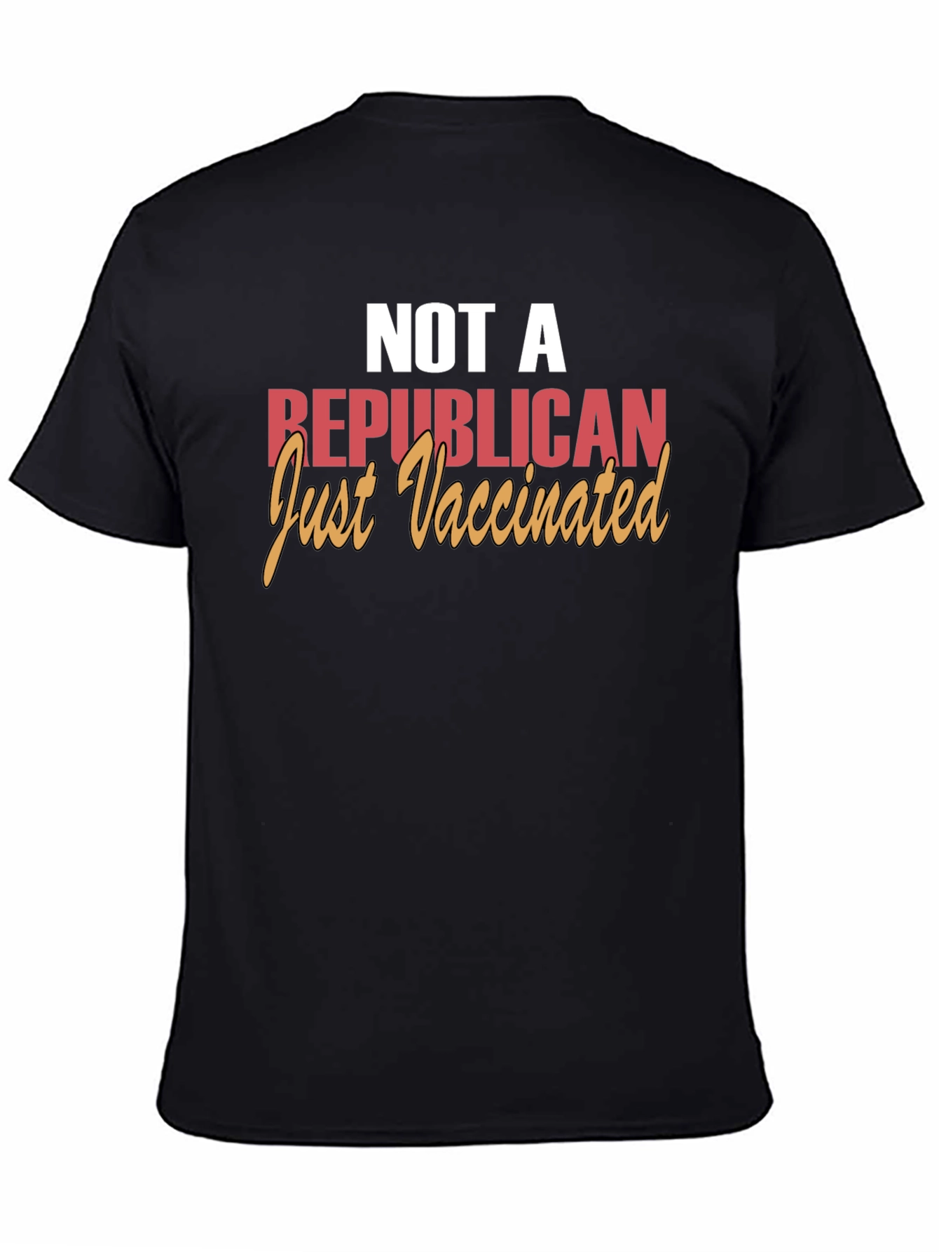 Vaccinated Political Statement T-Shirt