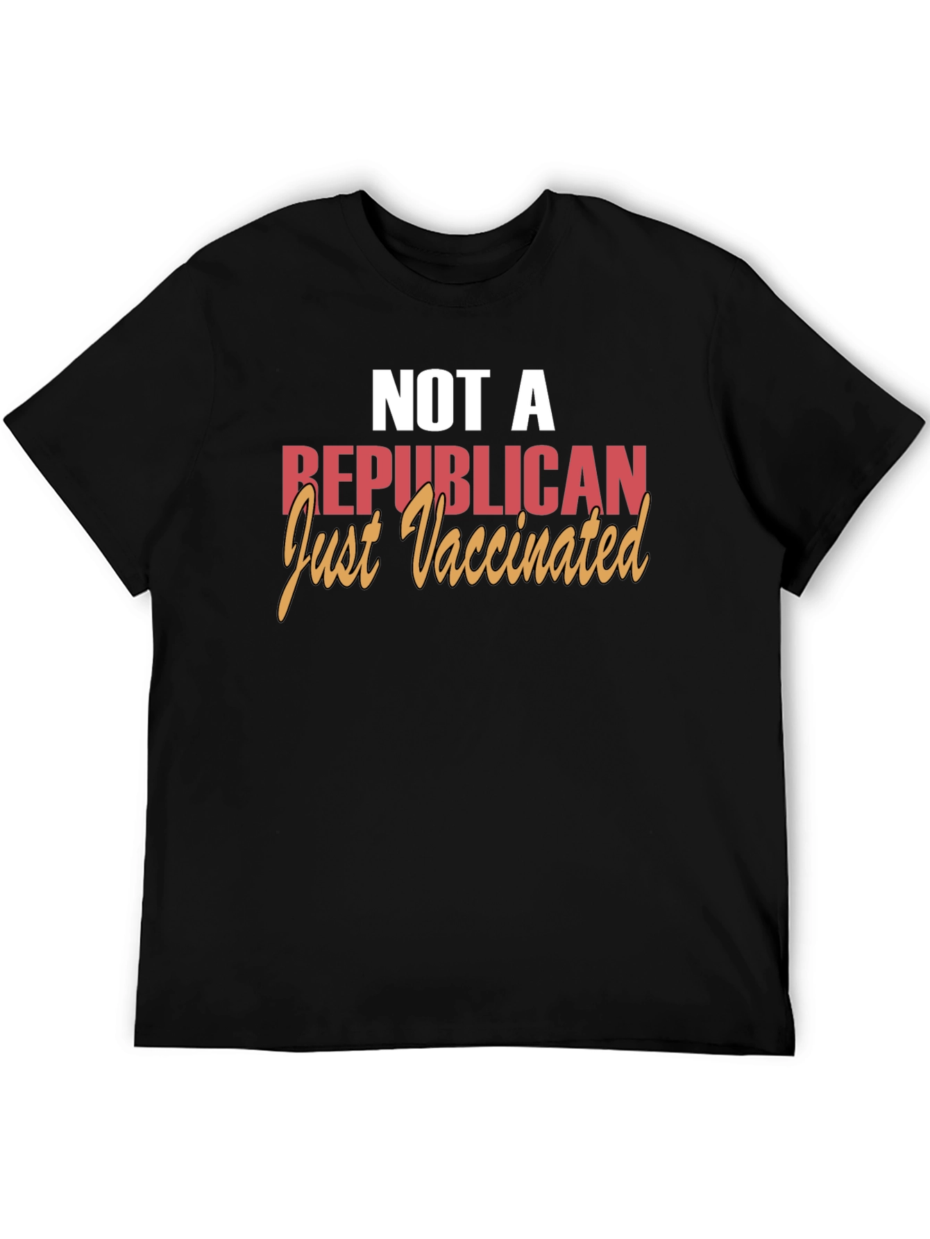 Vaccinated Political Statement T-Shirt