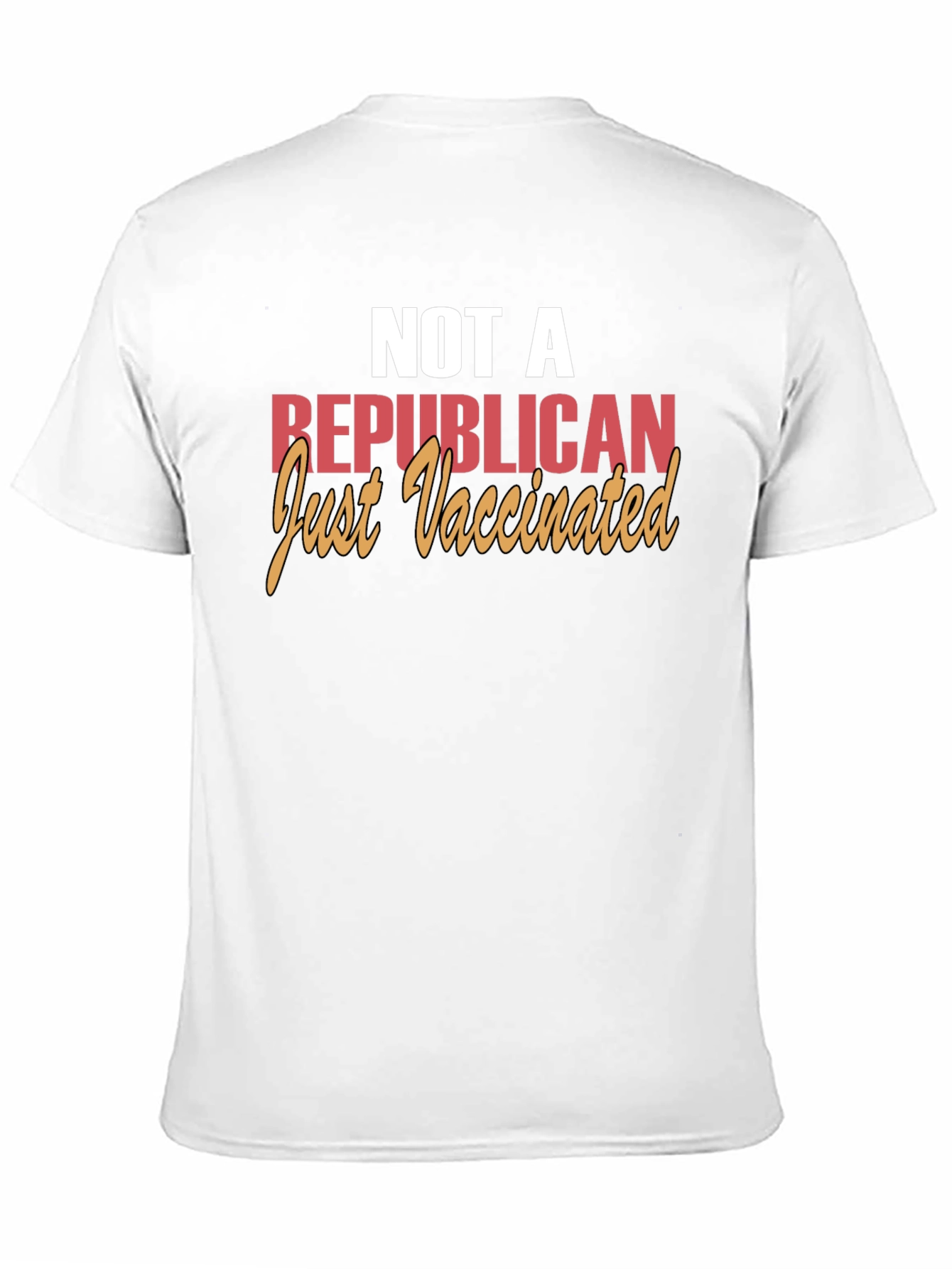 Vaccinated Political Statement T-Shirt