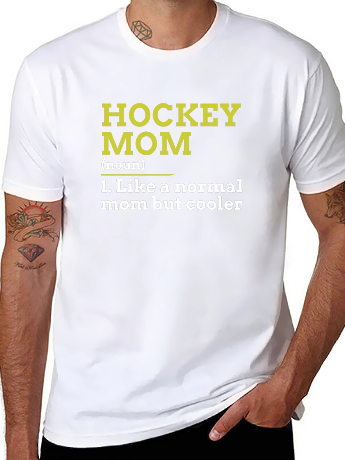 Hockey Mom Definition T-Shirt - Cool Moms Only!