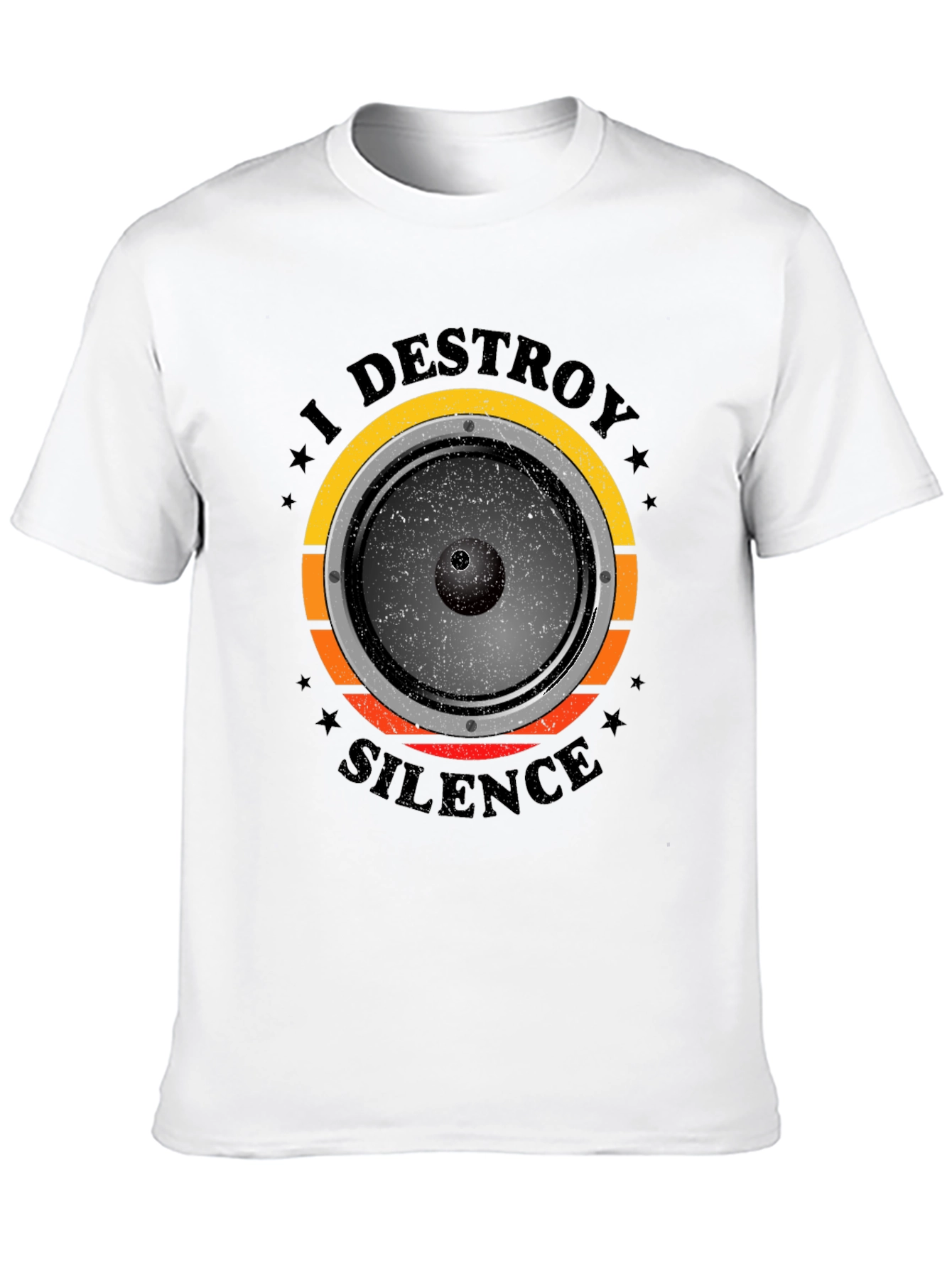 I Destroy Silence Graphic T-Shirt