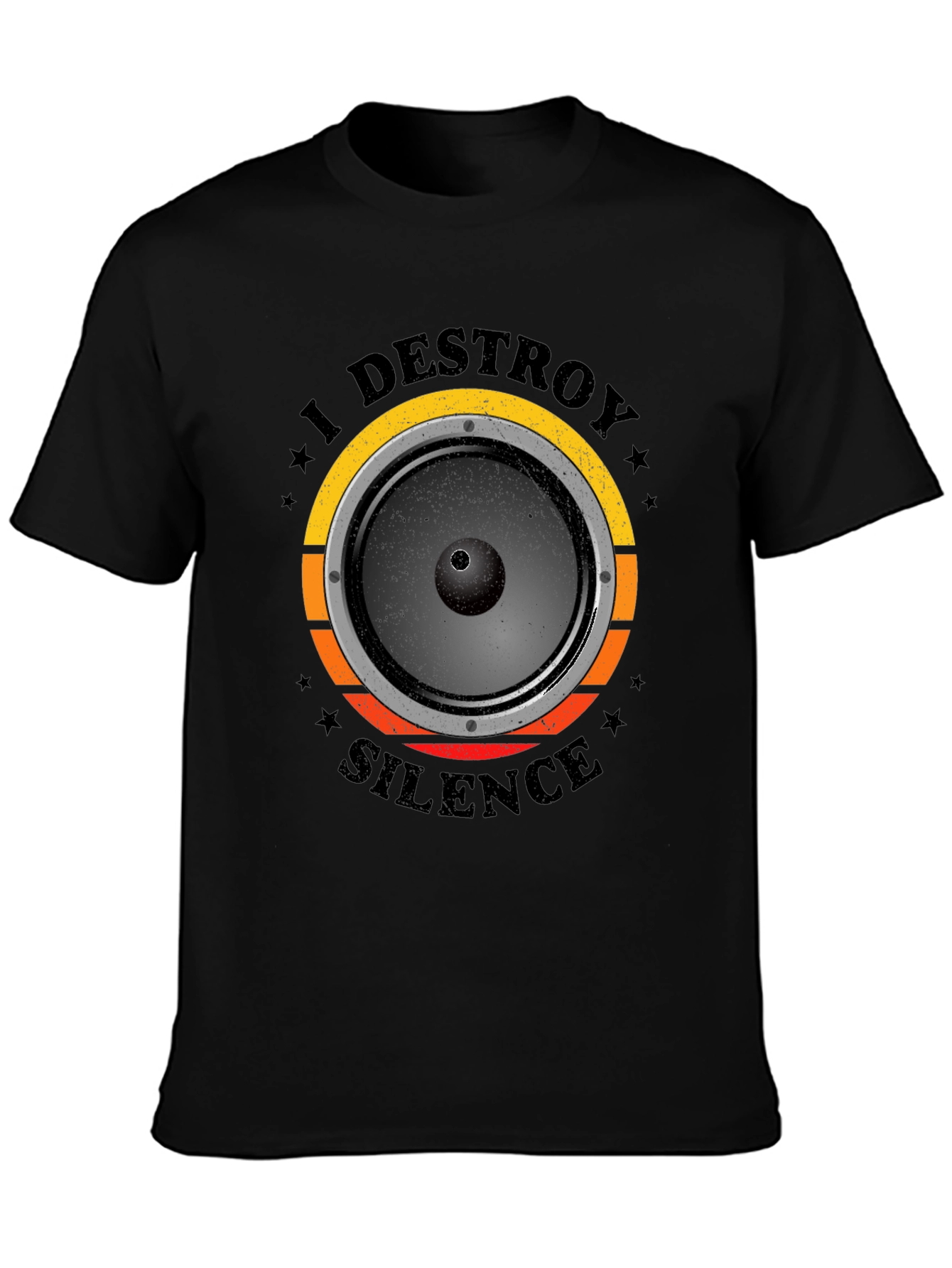 I Destroy Silence Graphic T-Shirt