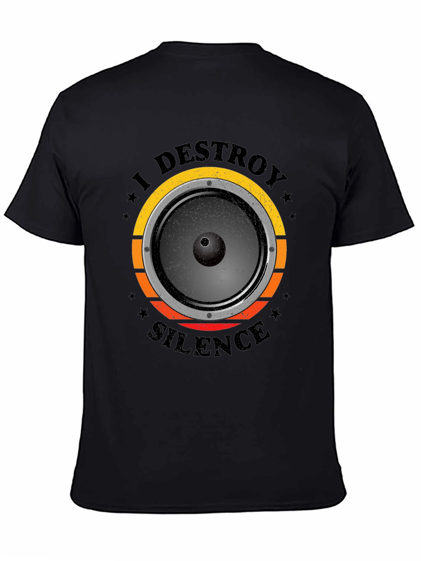 I Destroy Silence Graphic T-Shirt