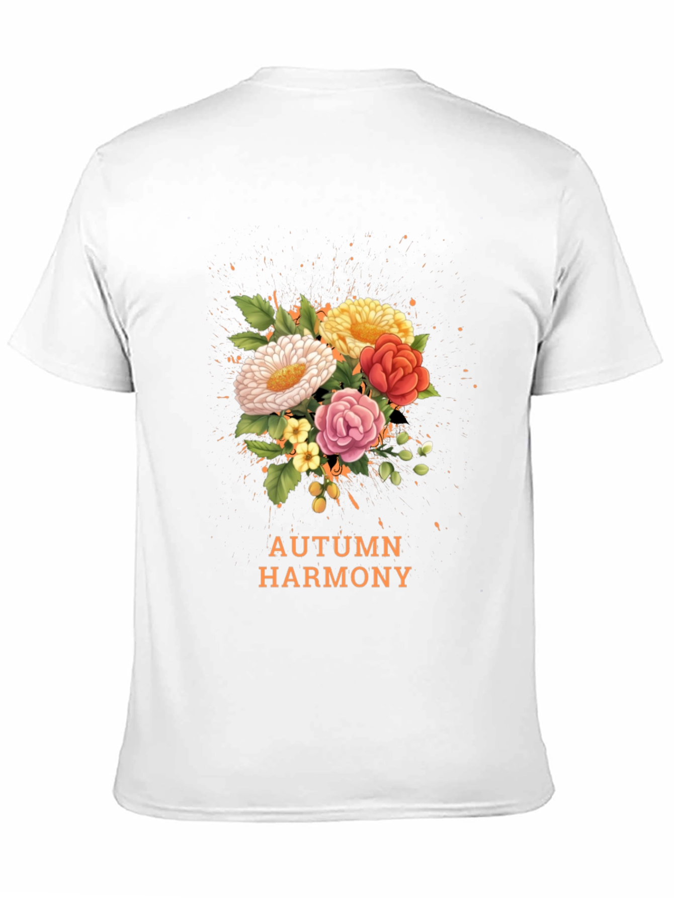 Autumn Harmony Floral T-Shirt