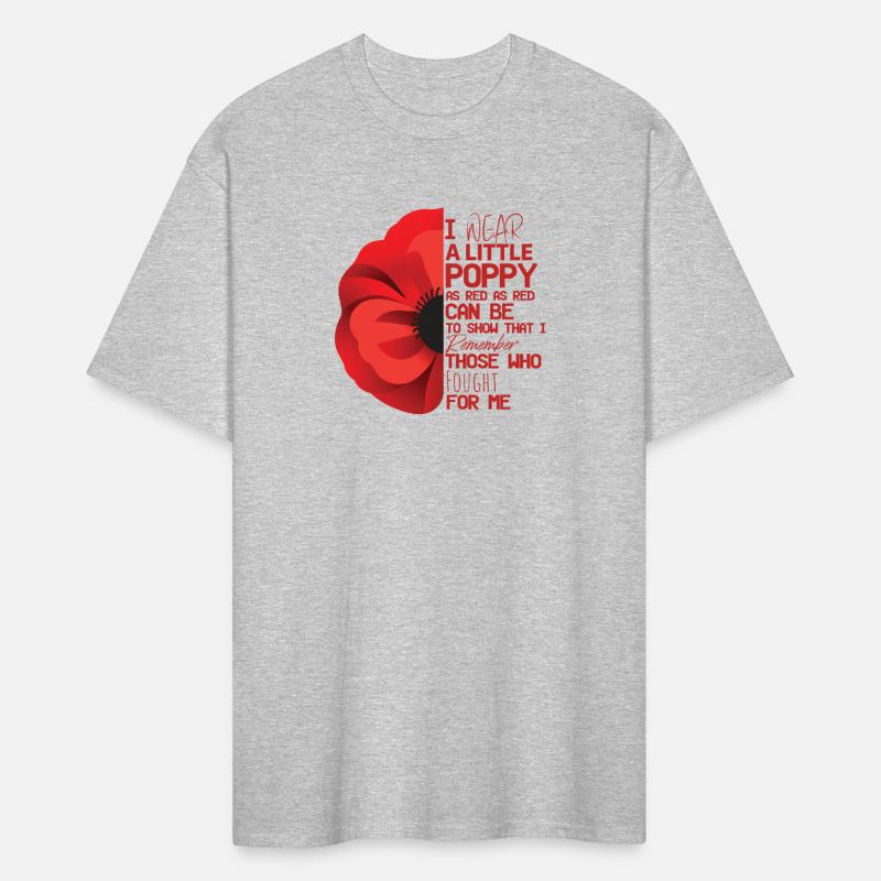 Veterans Day Lest We Forget Red Poppy Flower Gift