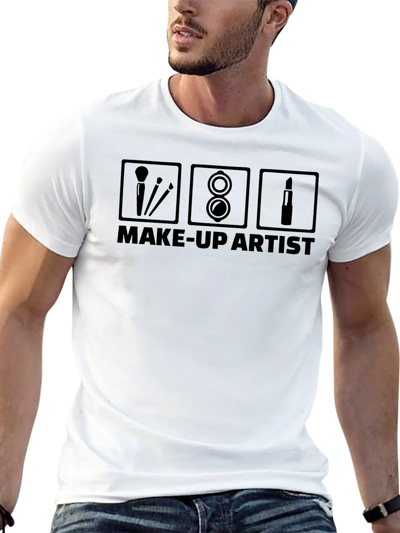 Makeup Artist Graphic T-Shirt