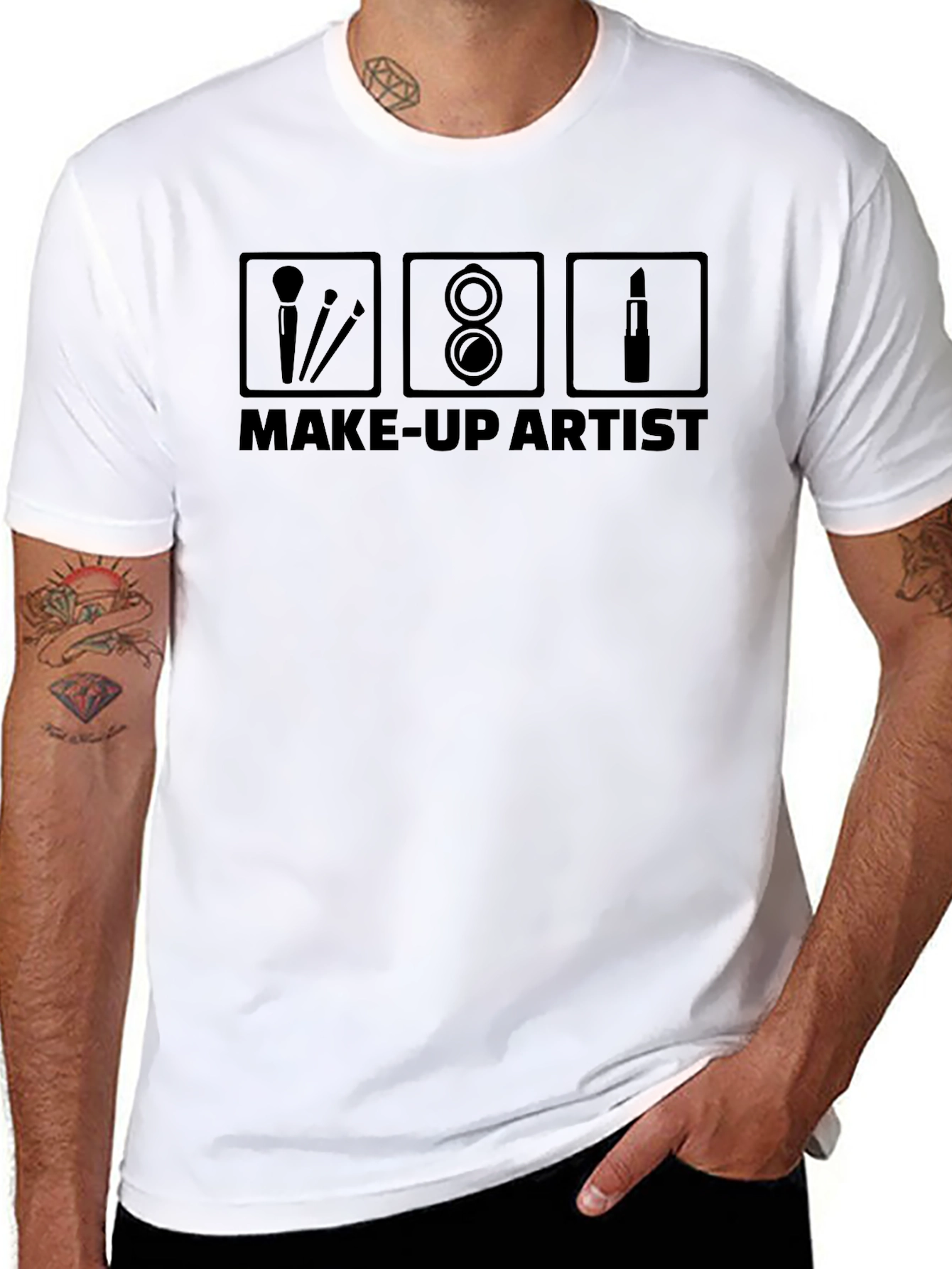 Makeup Artist Graphic T-Shirt