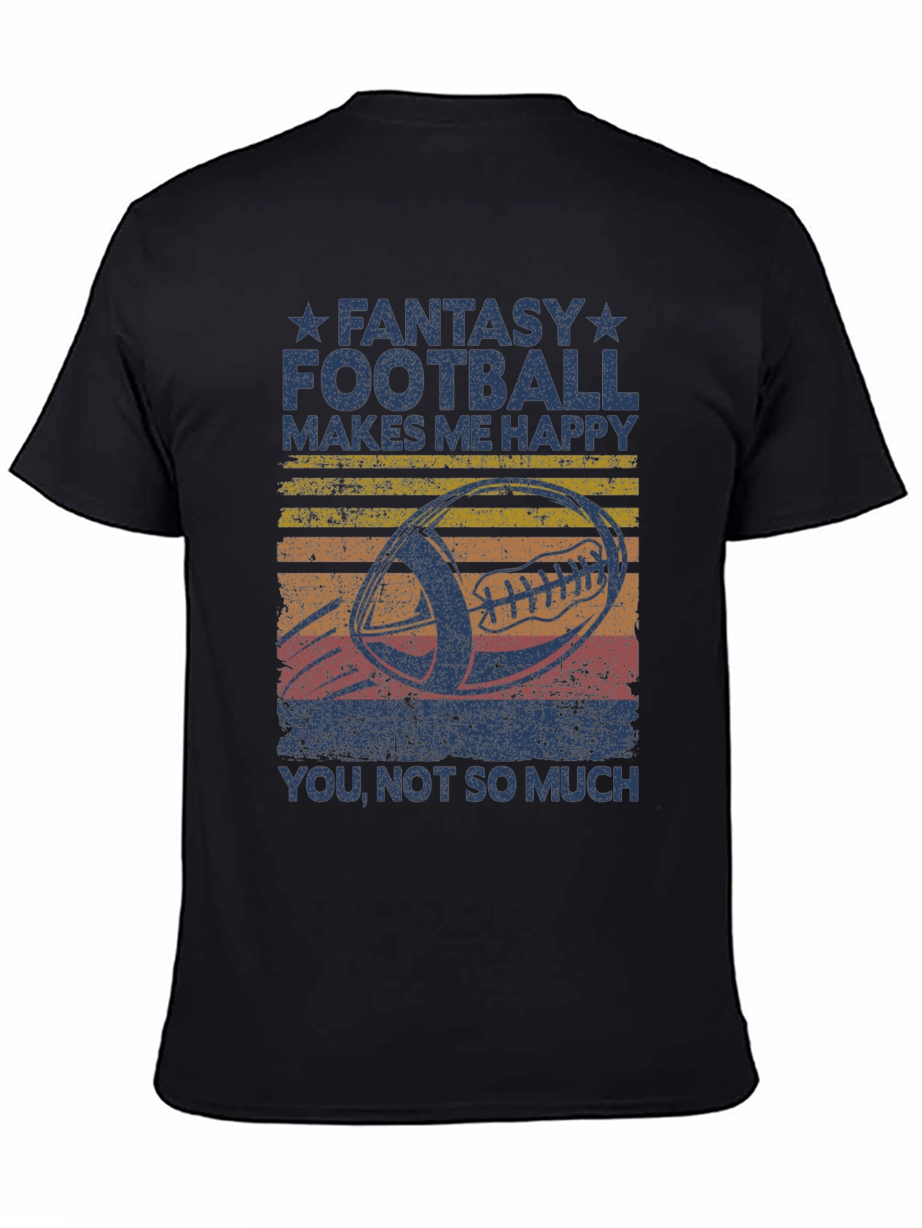Fantasy Football Makes Me Happy T-Shirt