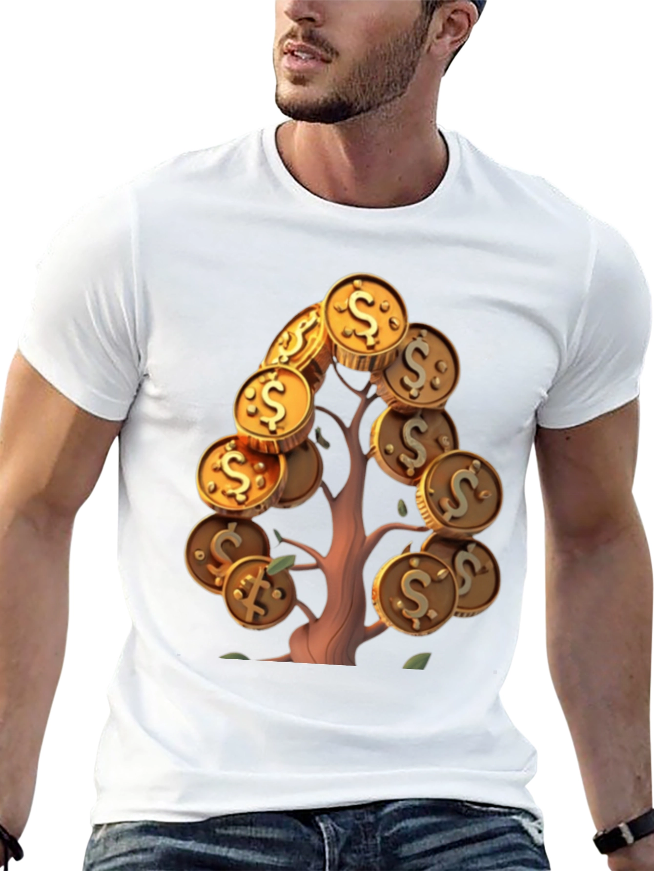 Money Tree Graphic T-Shirt