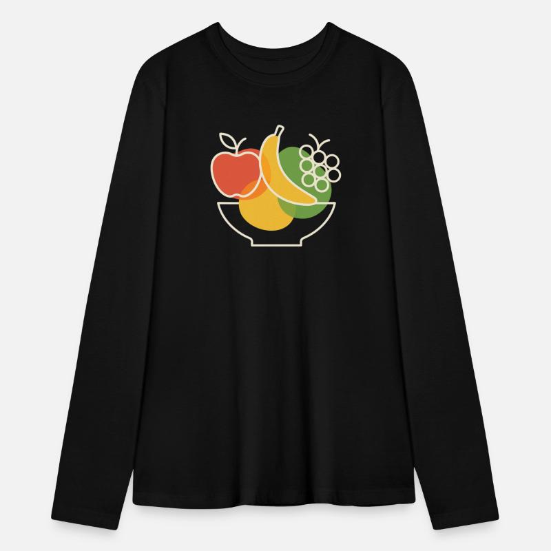 Vibrant Fruit Bowl Illustration