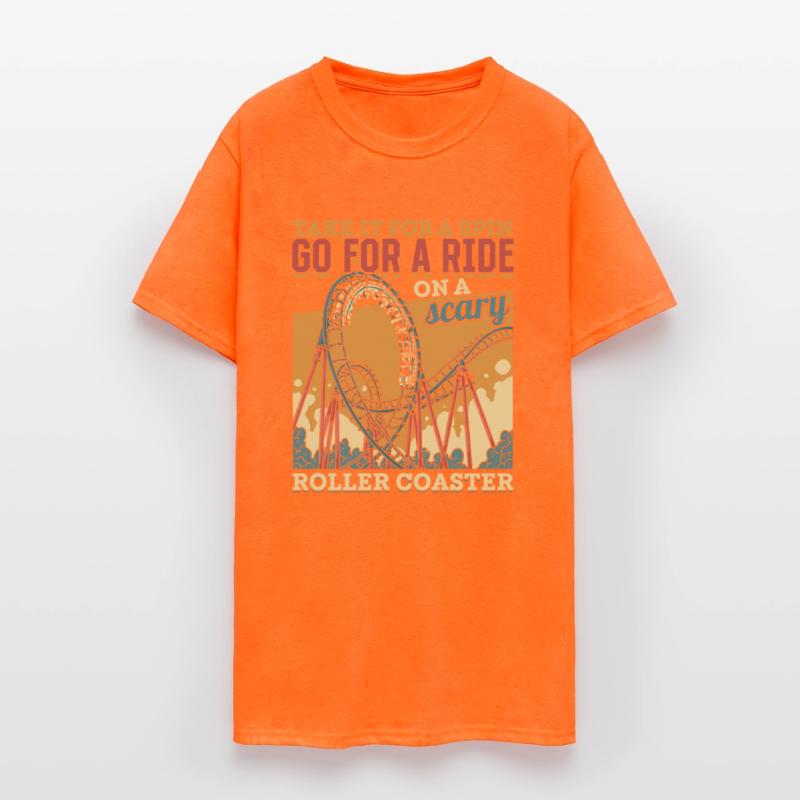 Vintage Looping Roller Coaster Ride Gift
