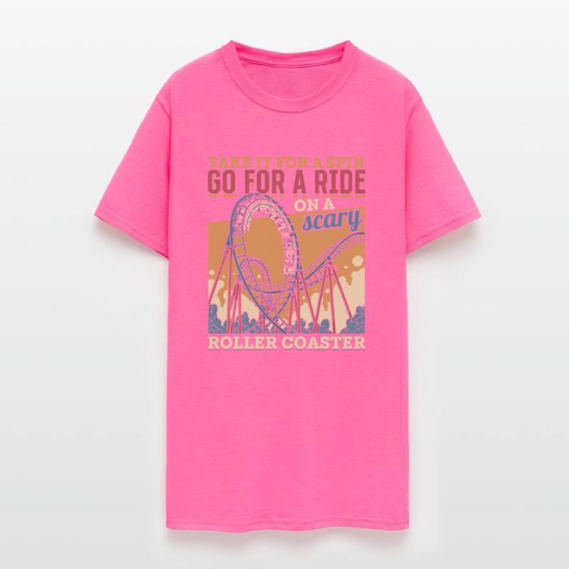 Vintage Looping Roller Coaster Ride Gift