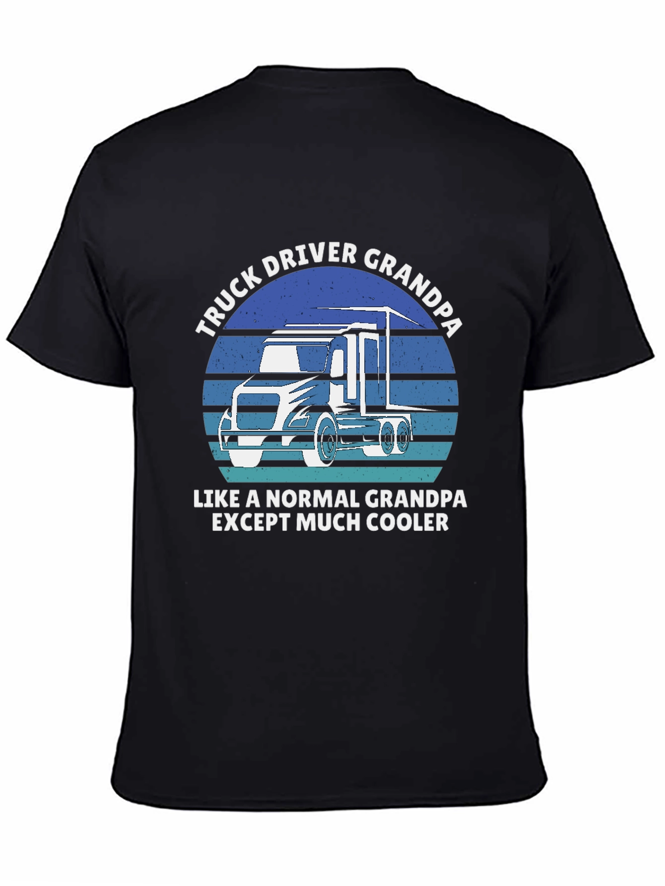 Truck Driver Grandpa T-Shirt - Cool Grandpa Tee