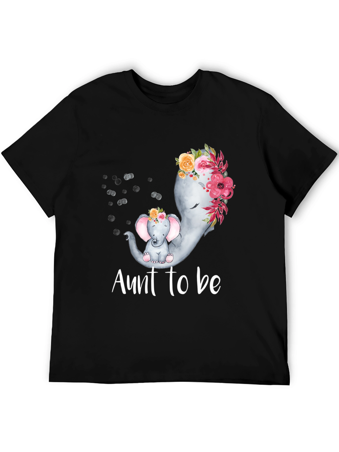 Aunt to Be Elephant T-Shirt