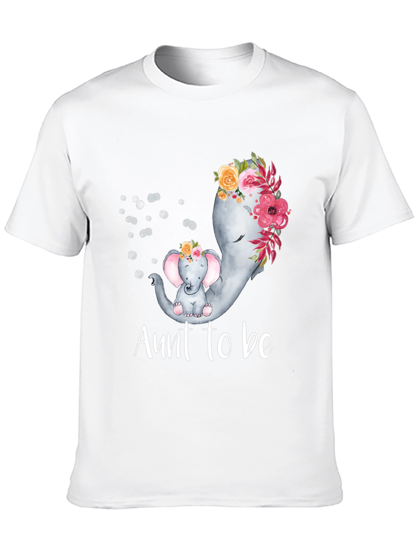 Aunt to Be Elephant T-Shirt