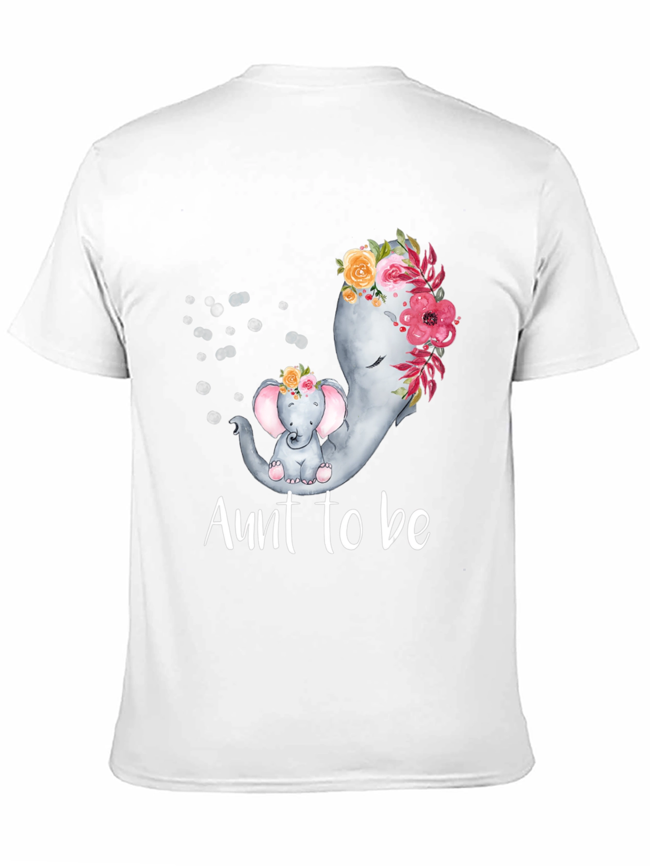 Aunt to Be Elephant T-Shirt