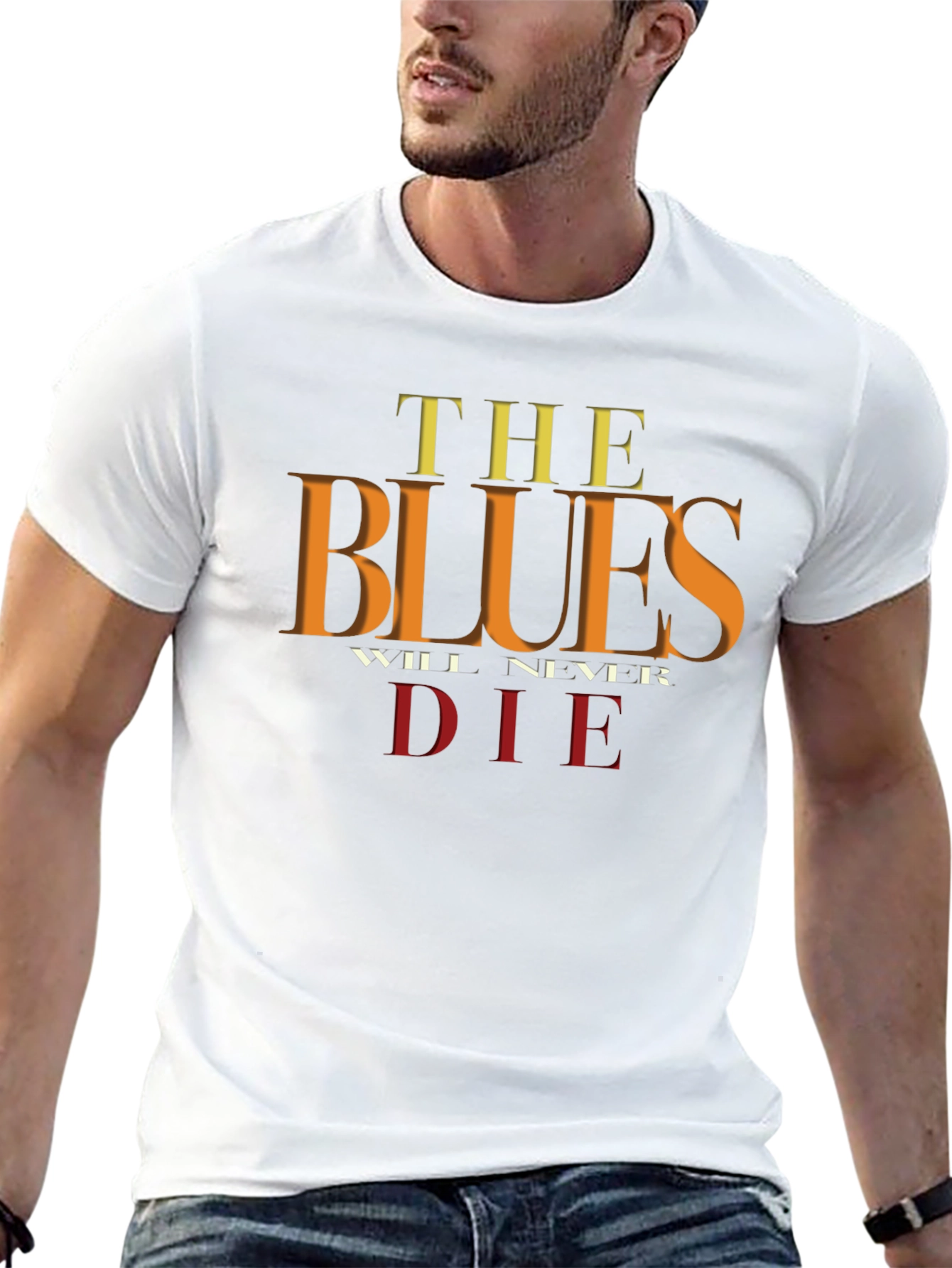 The Blues Will Never Die Graphic Tee