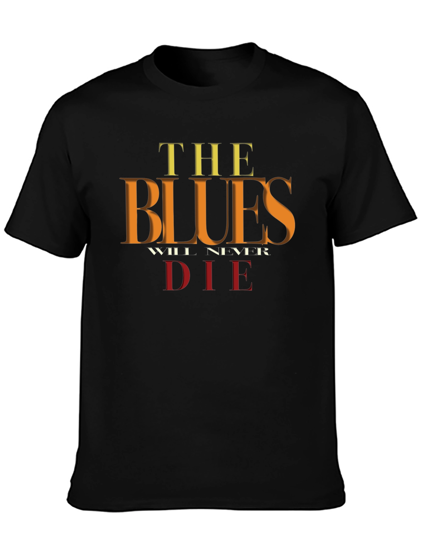 The Blues Will Never Die Graphic Tee