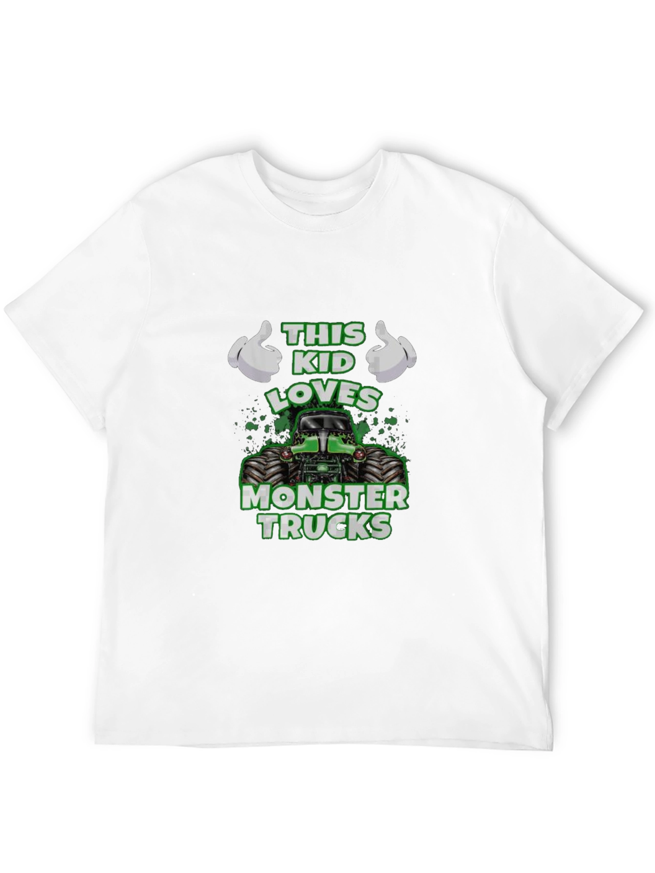 Monster Truck Kids T-Shirt