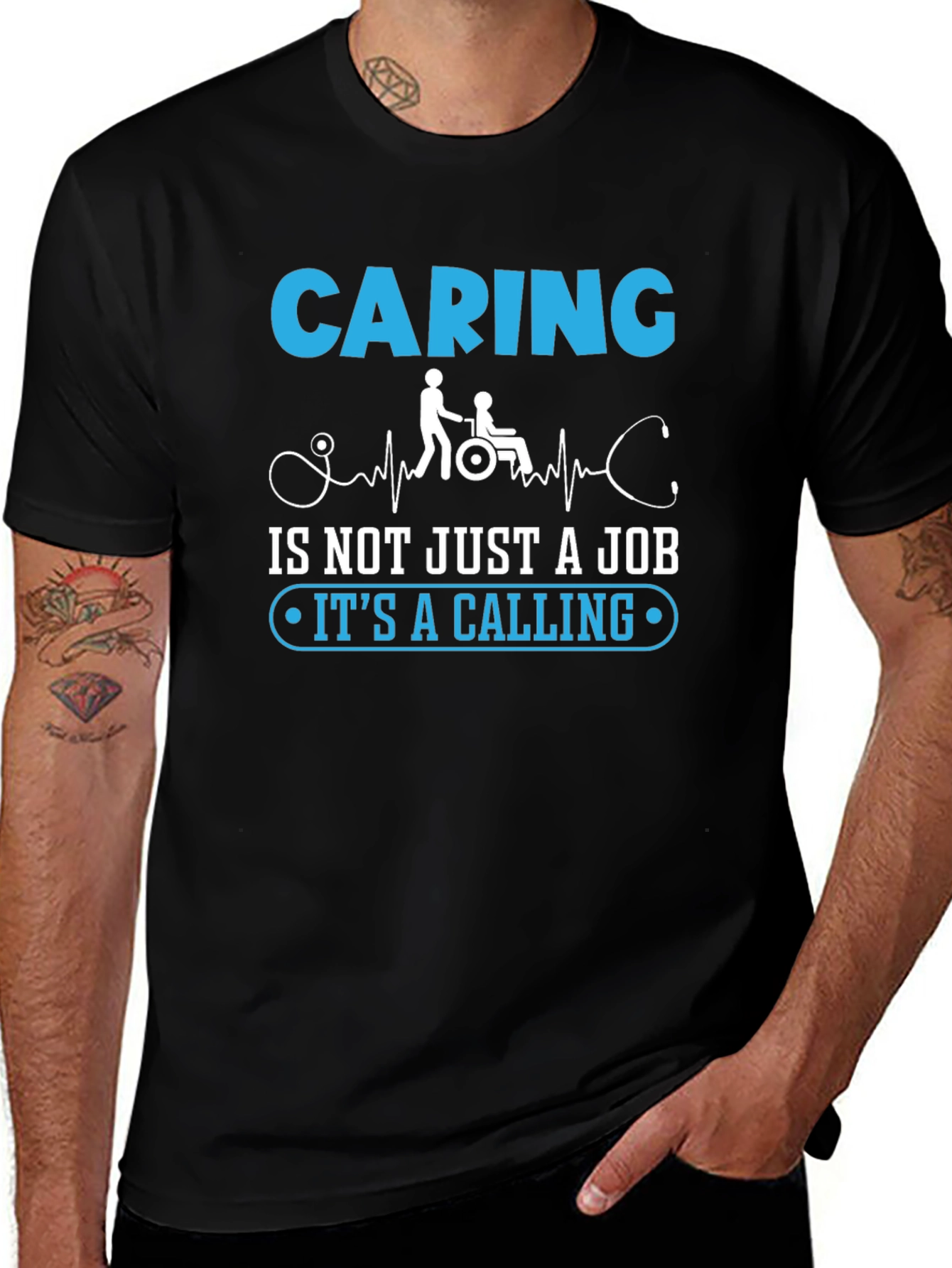 Caring is Not Just a Job T-Shirt