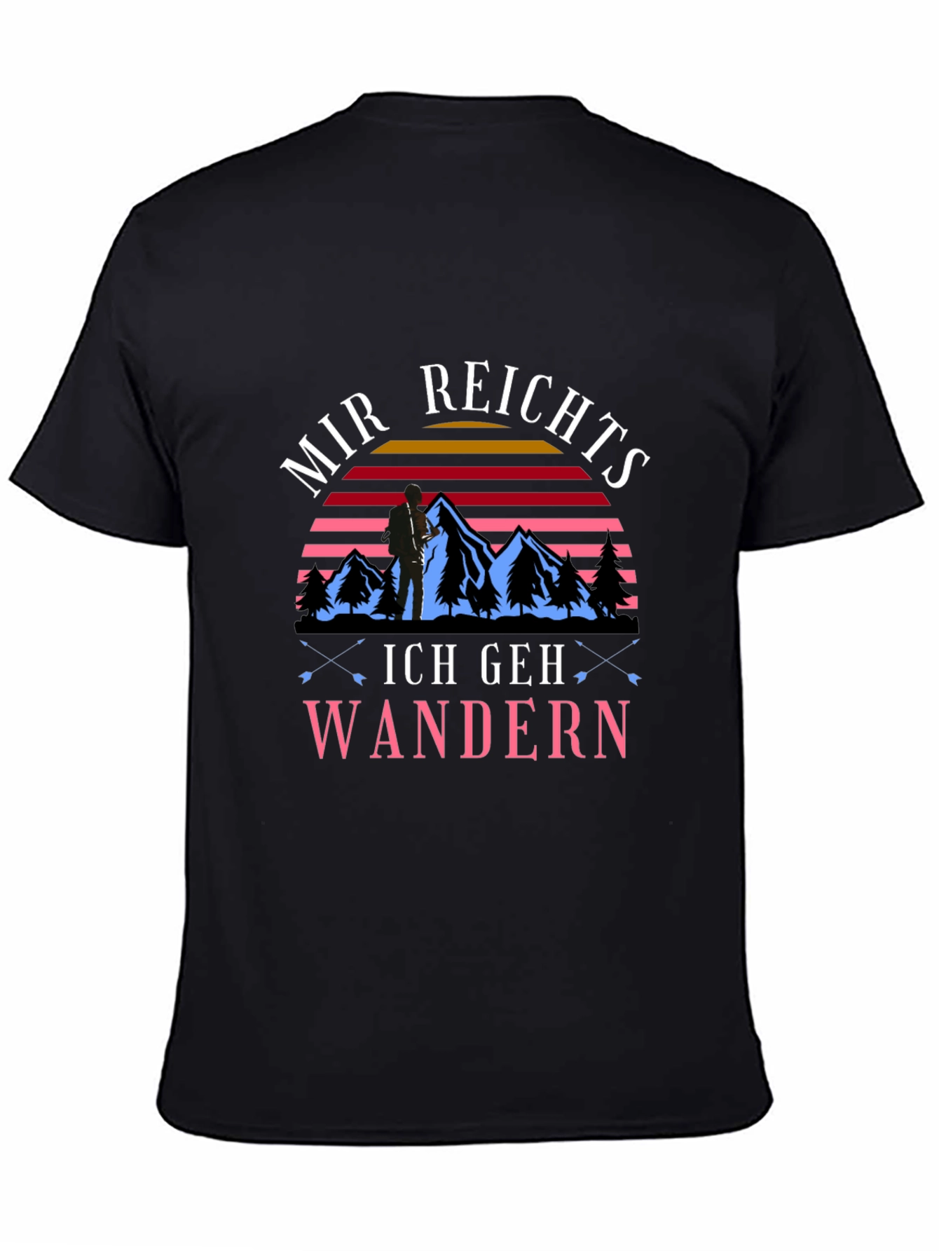 Mir Reichts Ich Geh Wandern Hiking T-Shirt